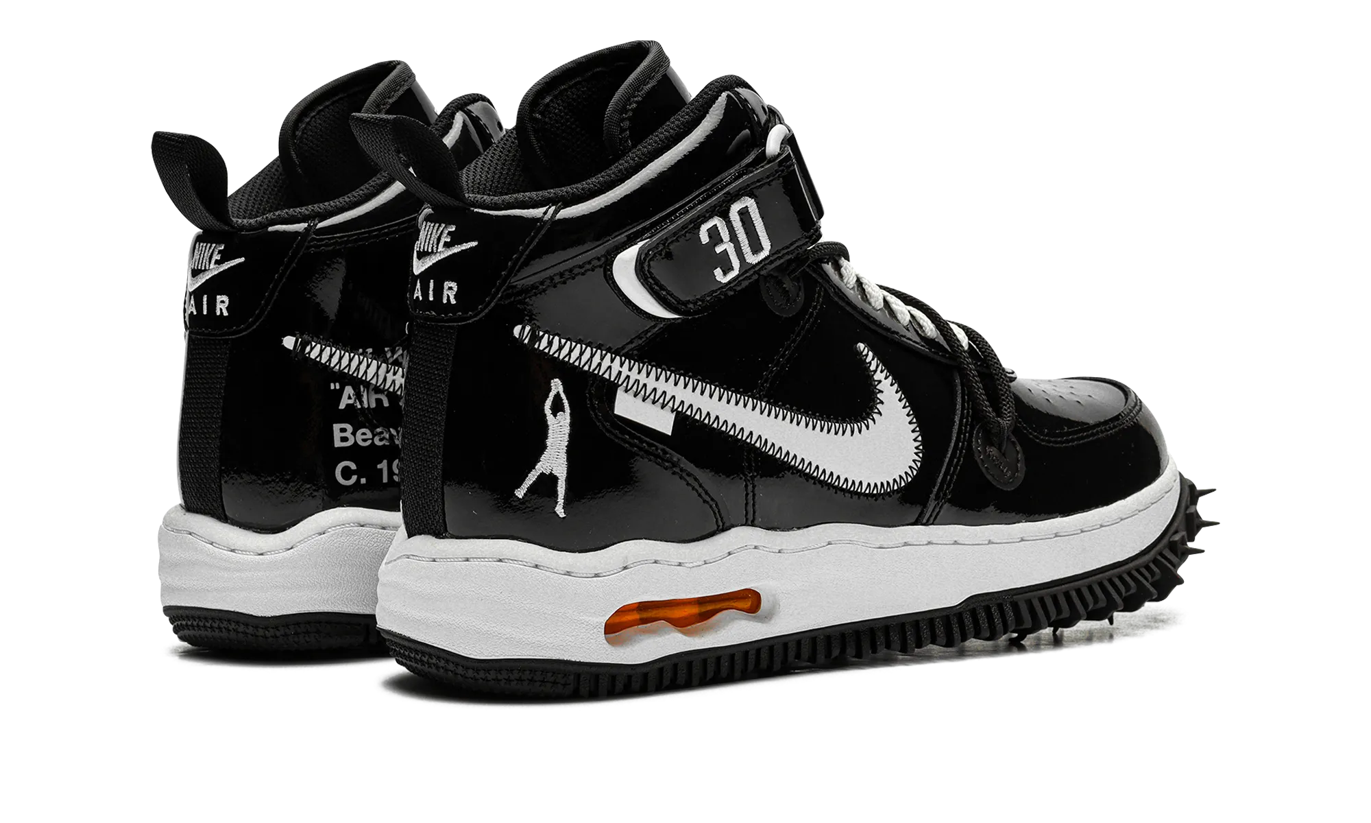 Air Force 1 Mid "Off-White - Sheed" nike mens sport sneakers