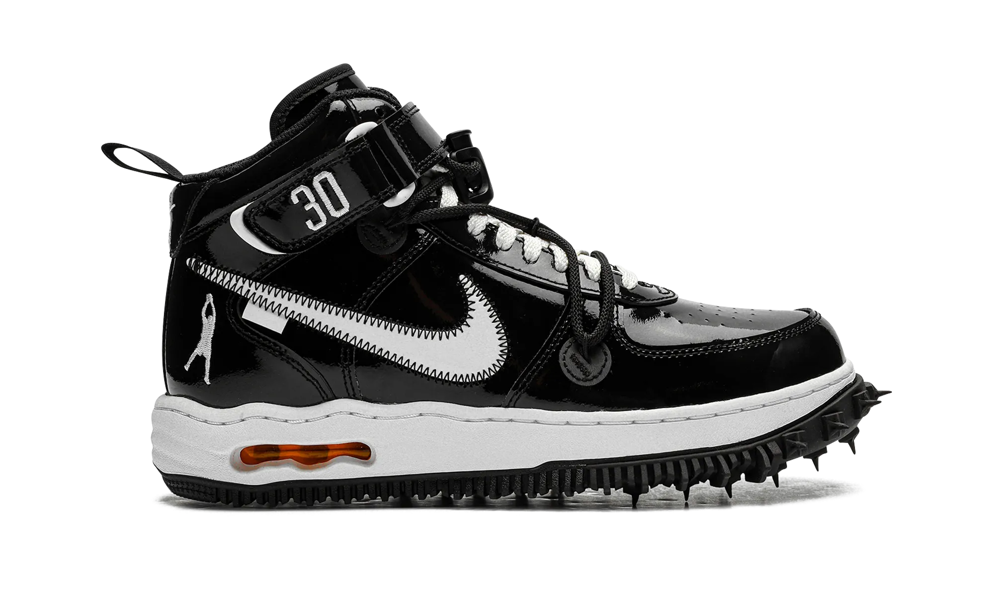 Air Force 1 Mid "Off-White - Sheed" nike mens sport sneakers