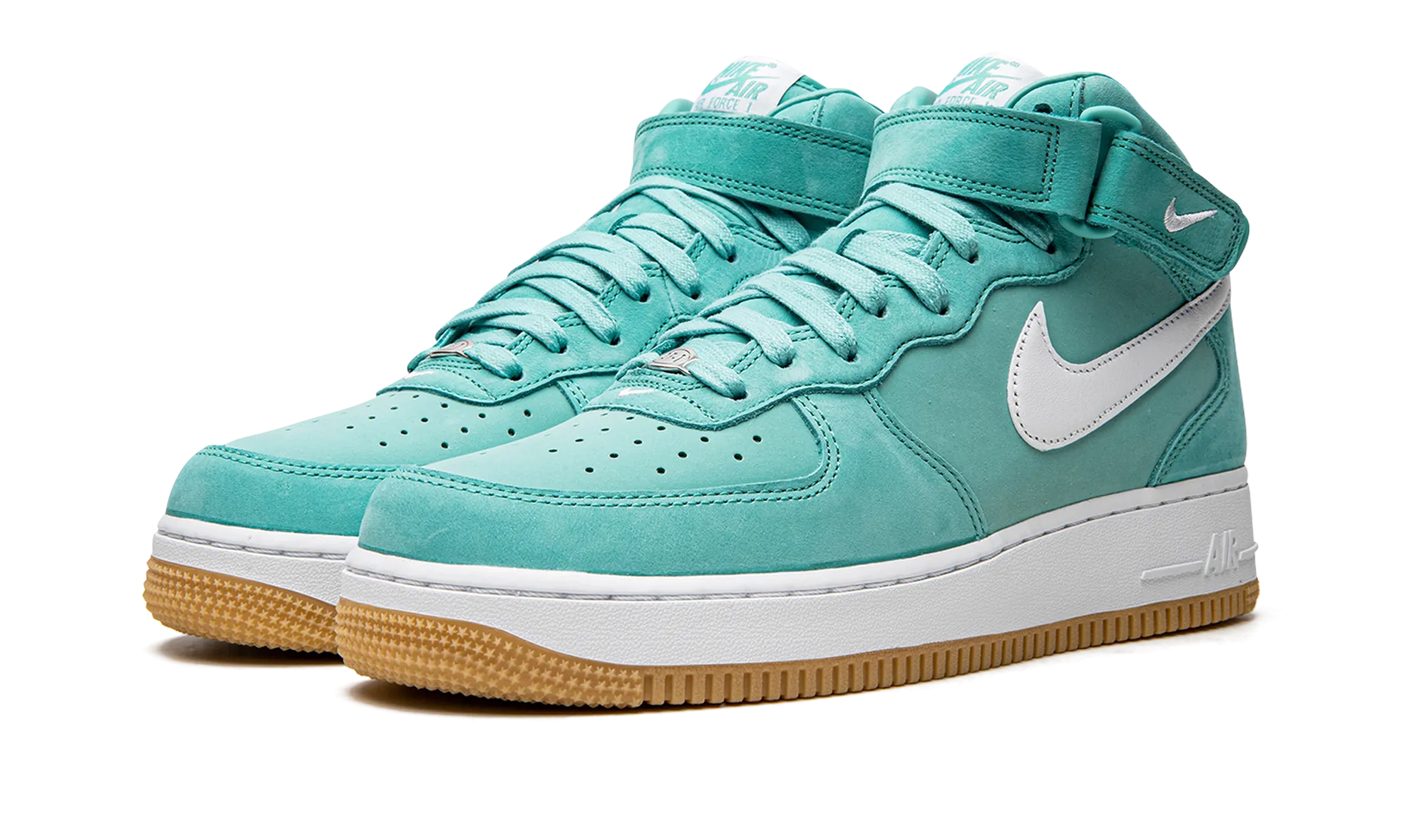 Air Force 1 Mid "Washed Teal" nike mens sport sneakers