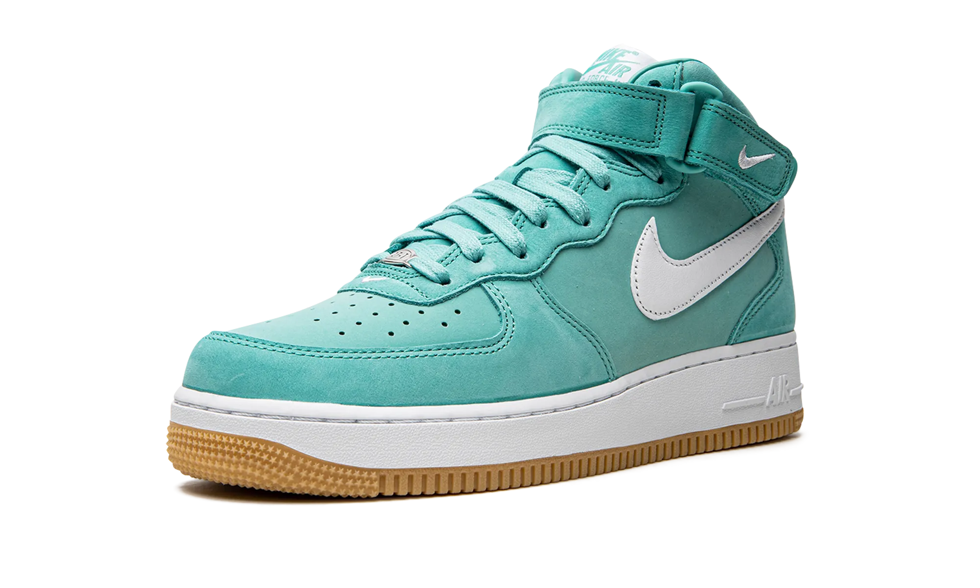 Air Force 1 Mid "Washed Teal" nike mens sport sneakers