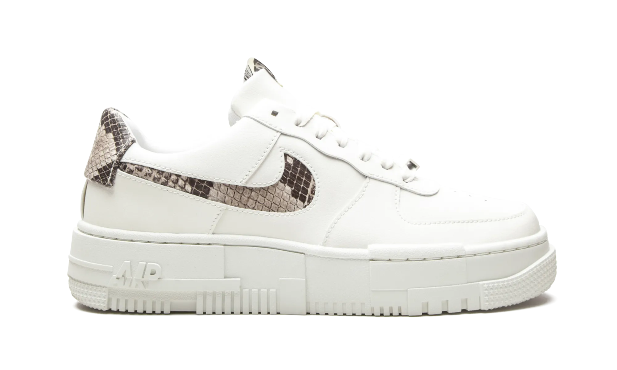 AIR FORCE 1 PIXEL MNS WMNS "Snakeskin" nike womens casual sneakers