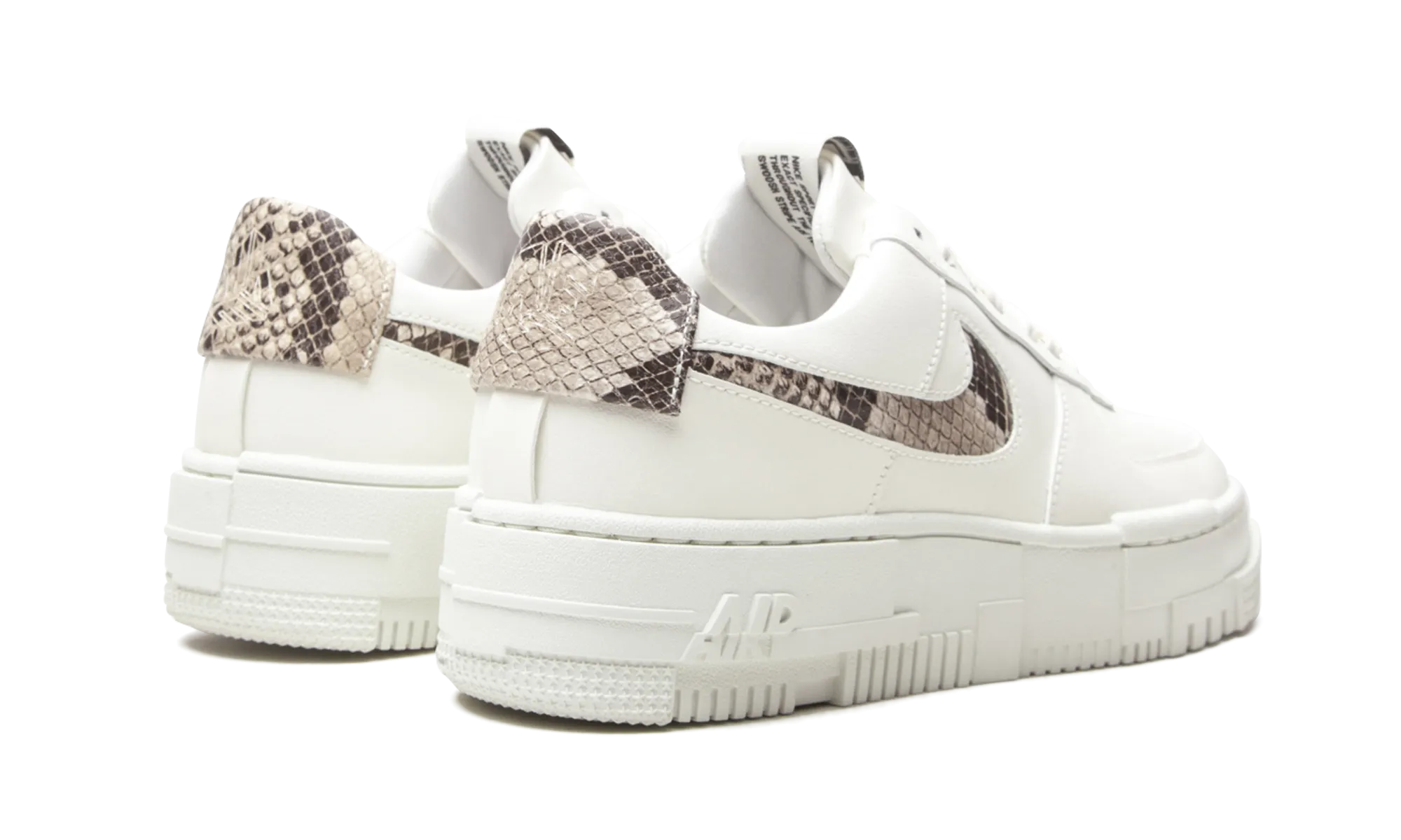 AIR FORCE 1 PIXEL MNS WMNS "Snakeskin" nike womens casual sneakers