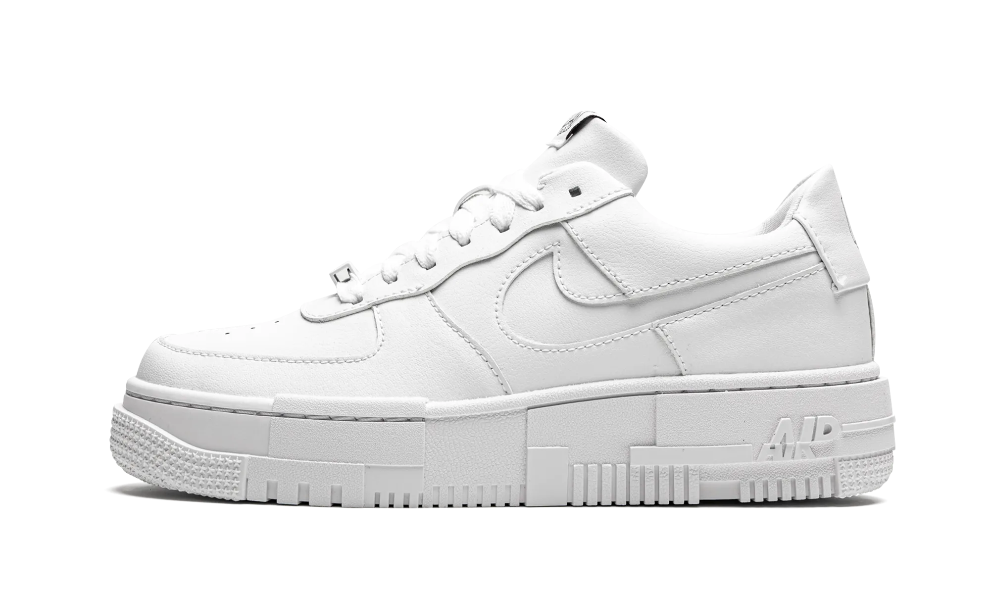 AIR FORCE 1 PIXEL MNS WMNS "Triple White" nike womens casual sneakers
