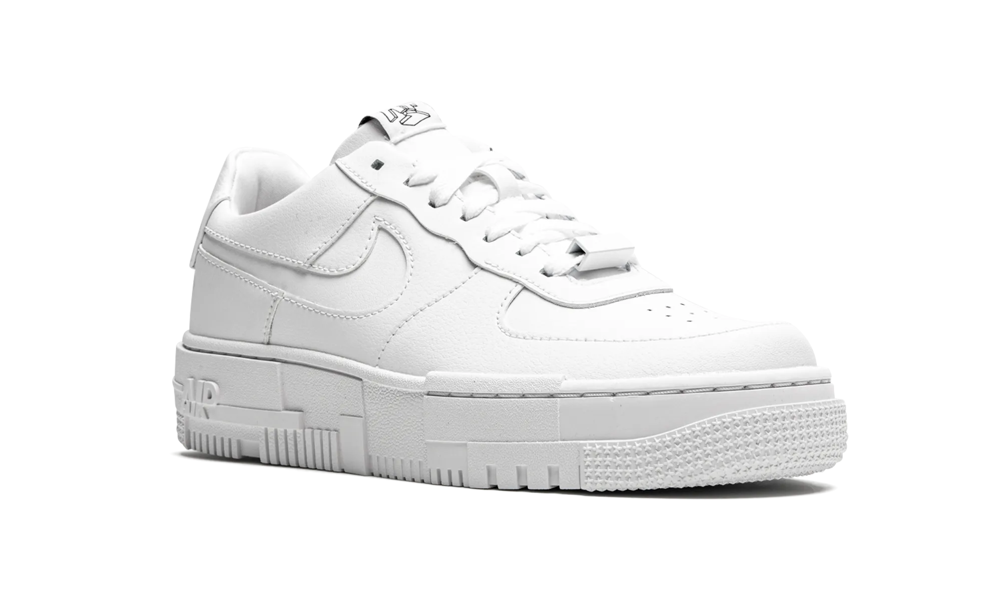 AIR FORCE 1 PIXEL MNS WMNS "Triple White" nike womens casual sneakers