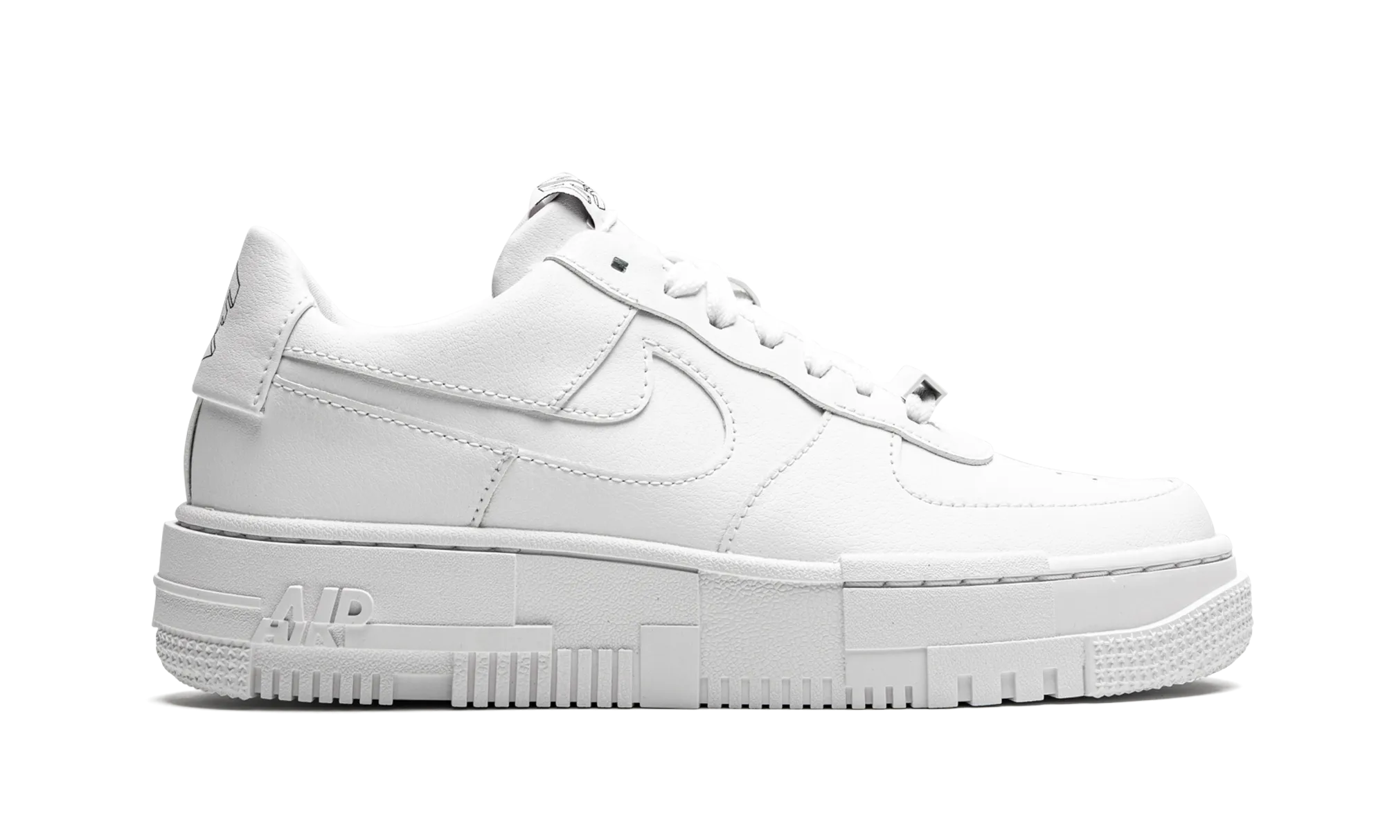 AIR FORCE 1 PIXEL MNS WMNS "Triple White" nike womens casual sneakers