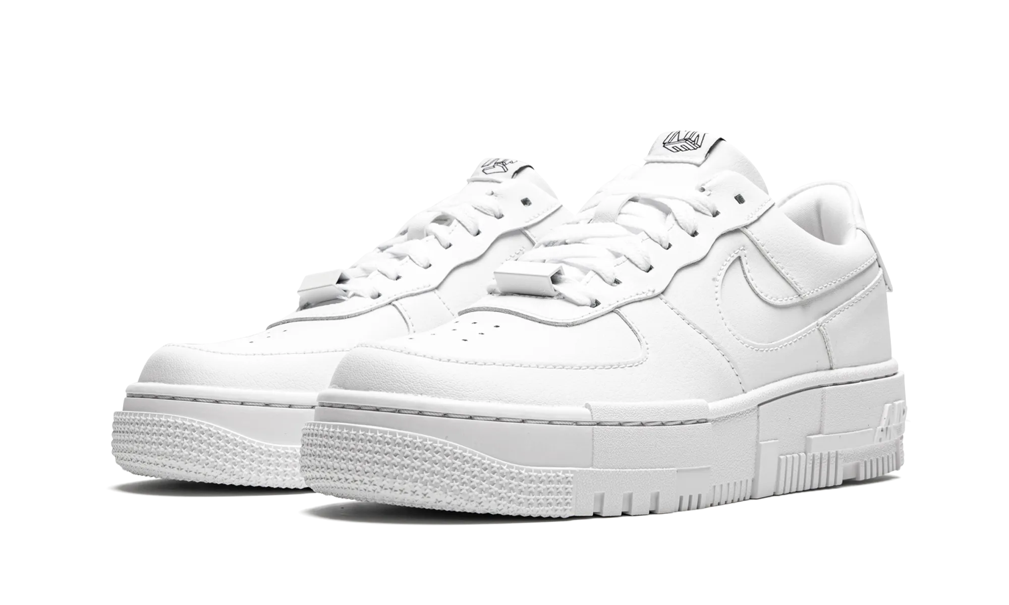 AIR FORCE 1 PIXEL MNS WMNS "Triple White" nike womens casual sneakers