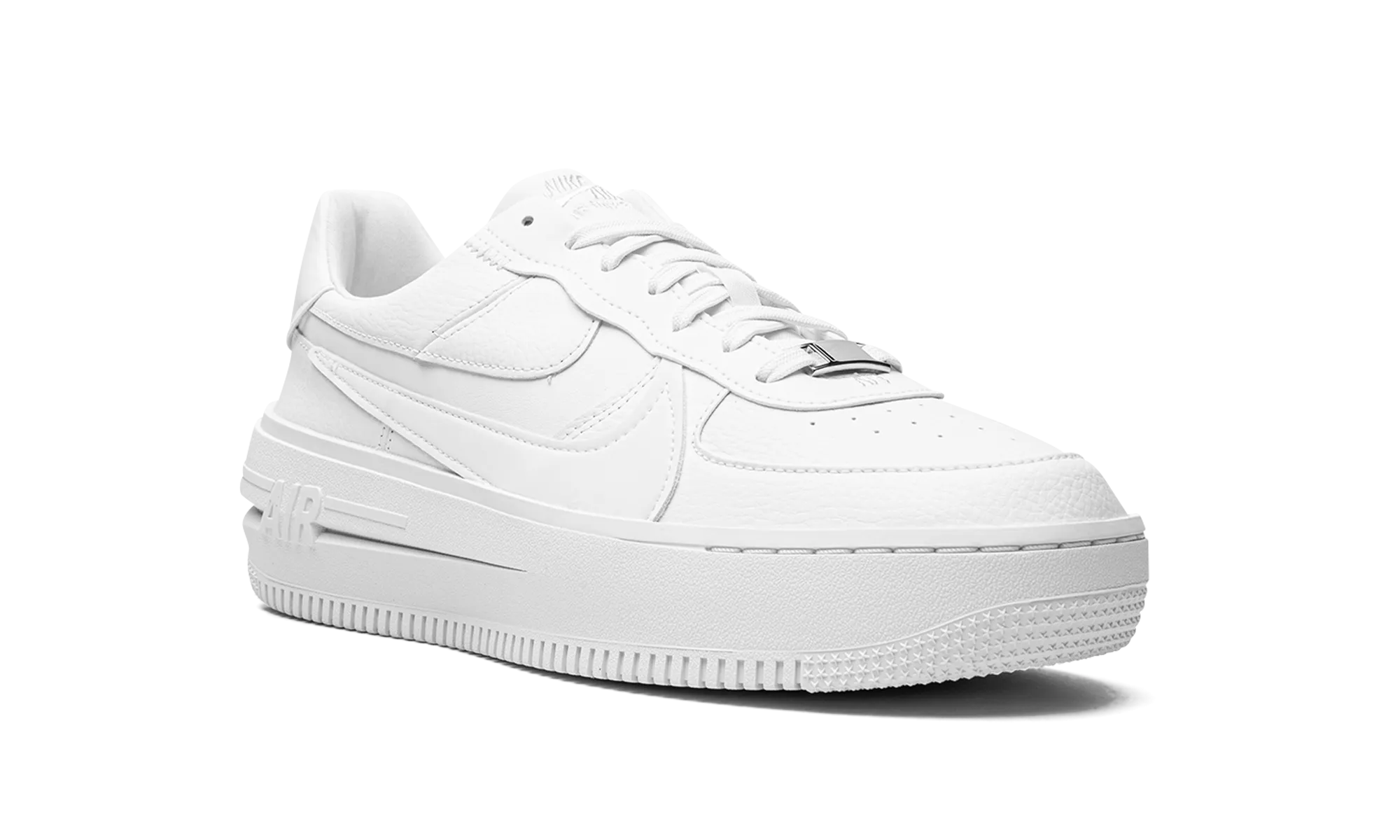 AIR FORCE 1 PLT.AF.ORM MNS WMNS "Triple-White" nike womens mesh trainers
