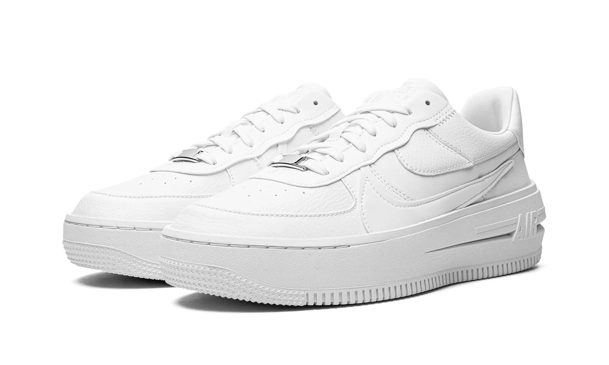 AIR FORCE 1 PLT.AF.ORM MNS WMNS "Triple-White" nike womens mesh trainers