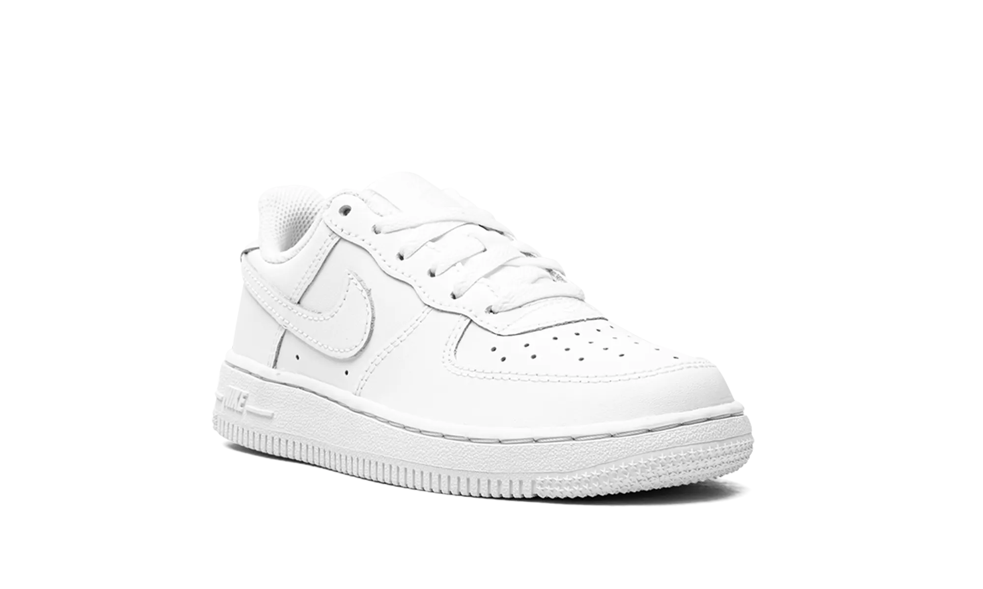 Air Force 1 PS LE "White on White" nike preschool slip-on sneakers