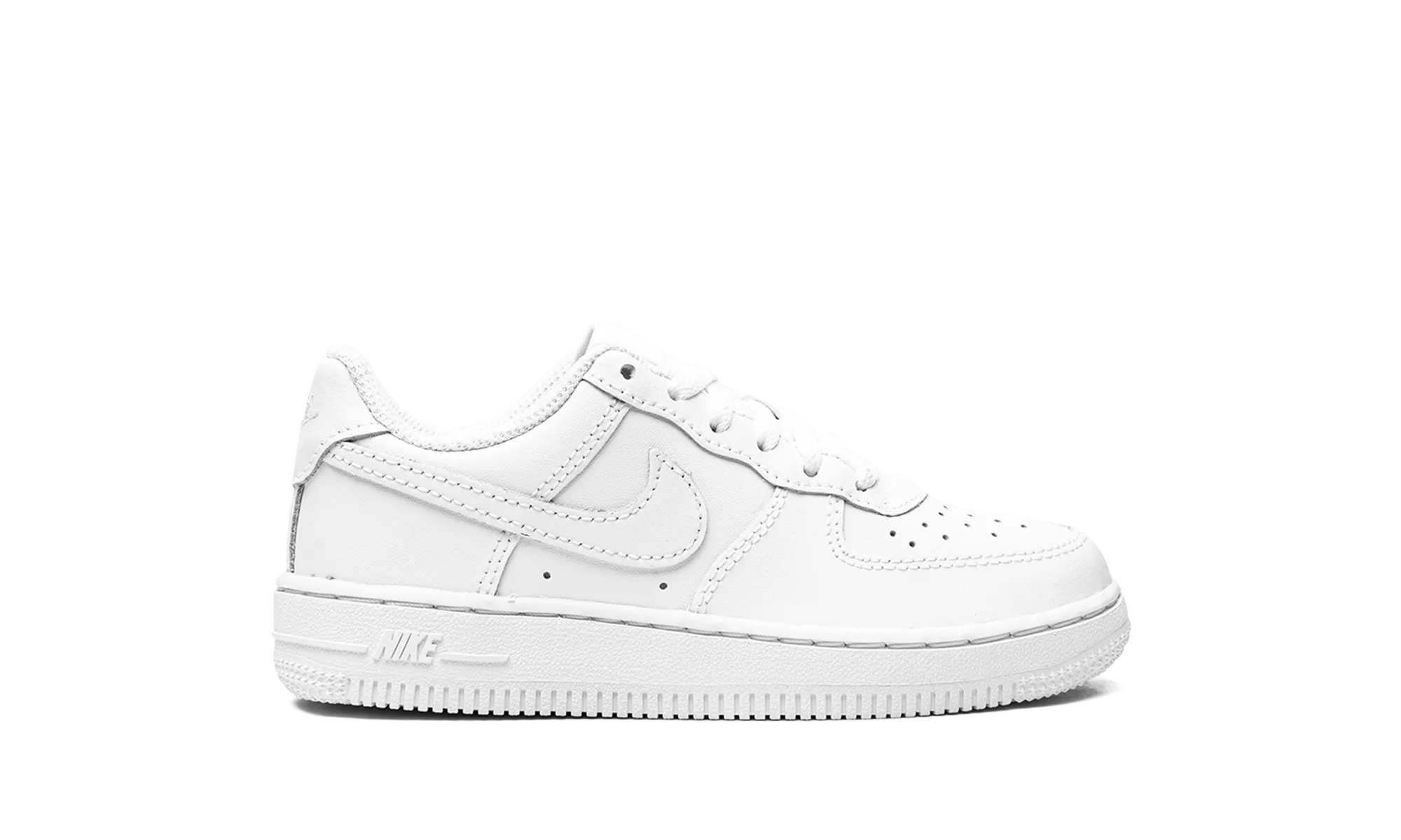 Air Force 1 PS LE "White on White" nike preschool slip-on sneakers
