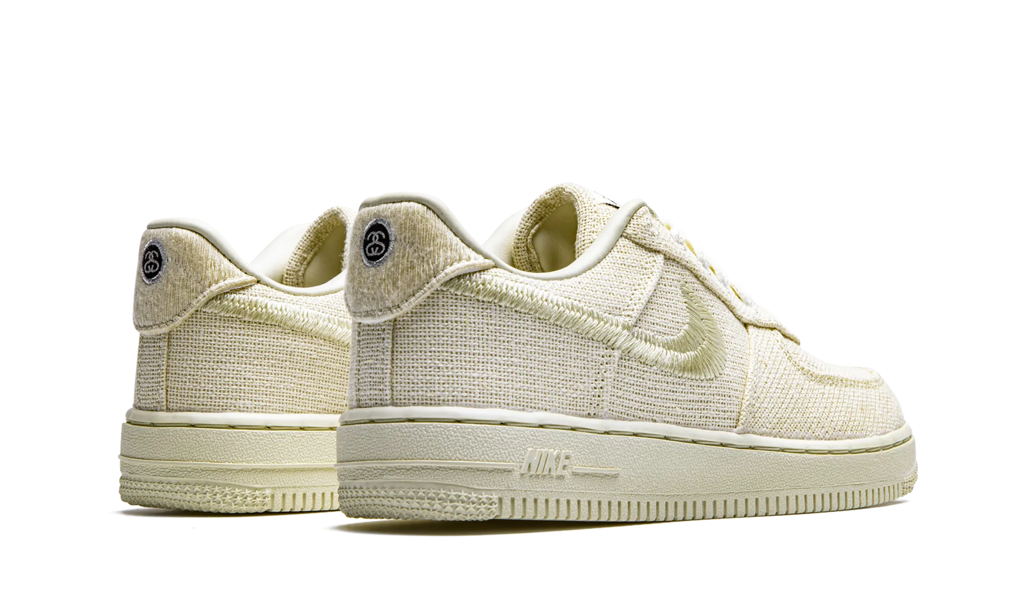 Air Force 1 PS "Stussy - Fossil" nike preschool slip-on sneakers