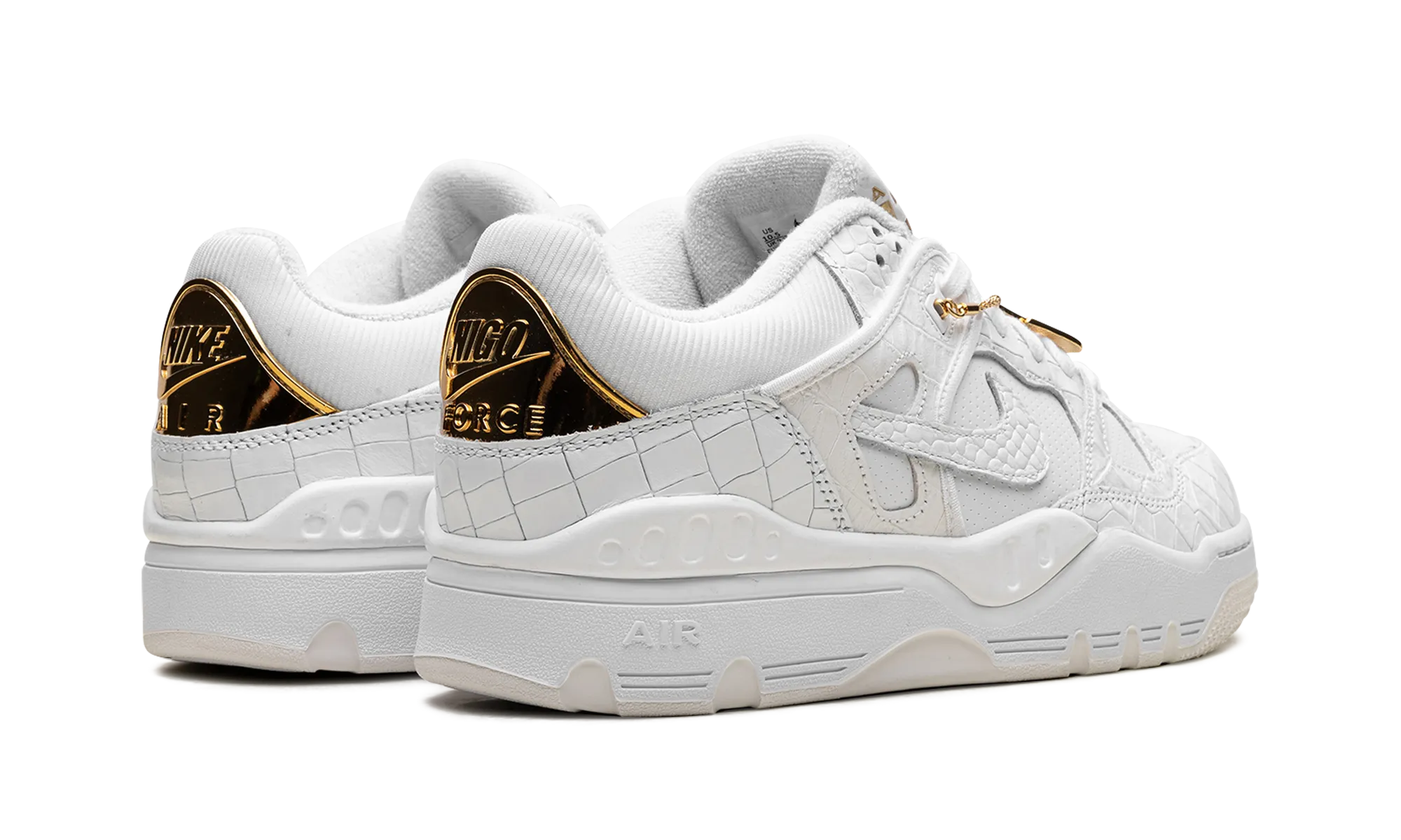 Air Force 3 SP "NIGO - White Croc" nike breathable mens trainers