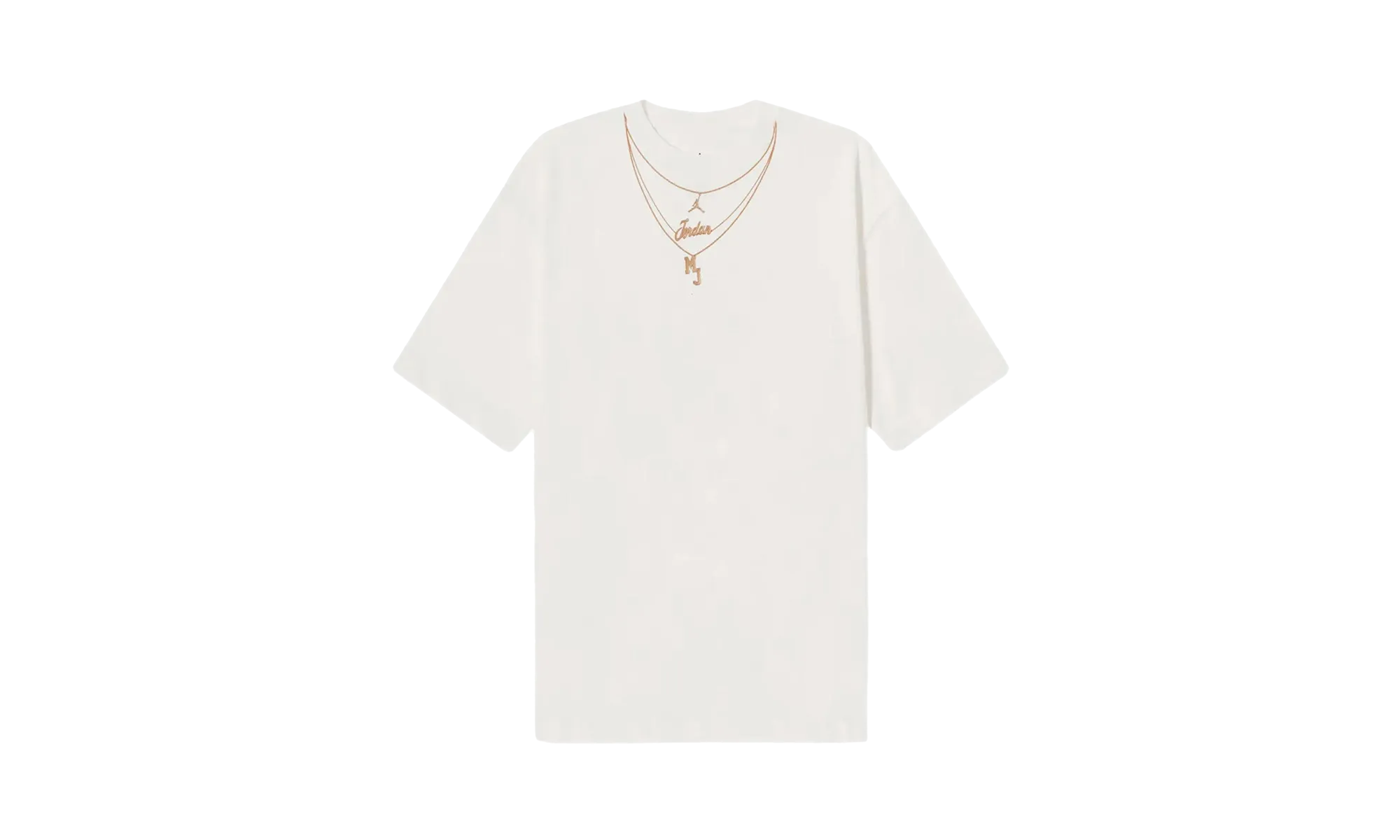 Air Heritage Gold Chain Tee "White" Jordan Men's designs