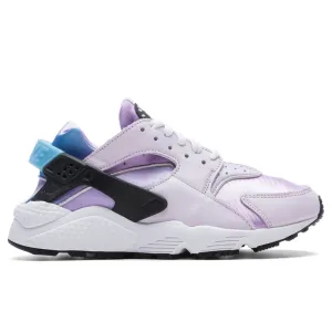 Air Huarache Women's - Lilac/Black/Barely Grape Nike fashion sneakers with bold branding