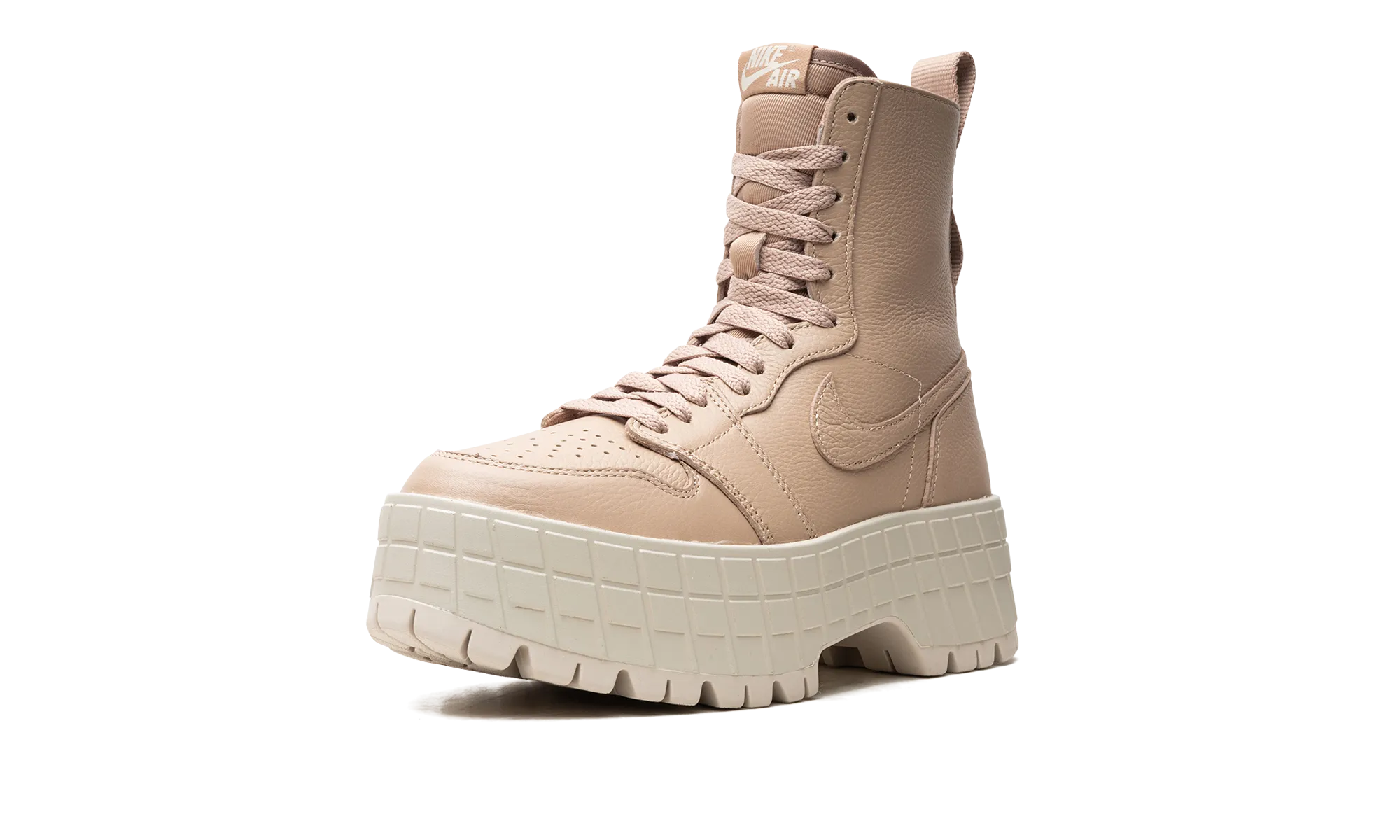 AIR JORDAN 1 BROOKLYN WMNS "Legend Md Brown/Lt Orewood Brn" jordan womens sporty sneakers