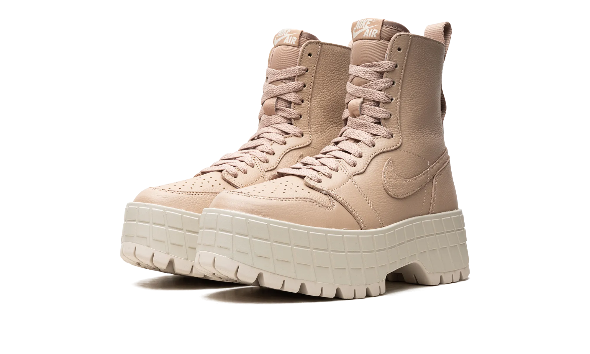 AIR JORDAN 1 BROOKLYN WMNS "Legend Md Brown/Lt Orewood Brn" jordan womens sporty sneakers