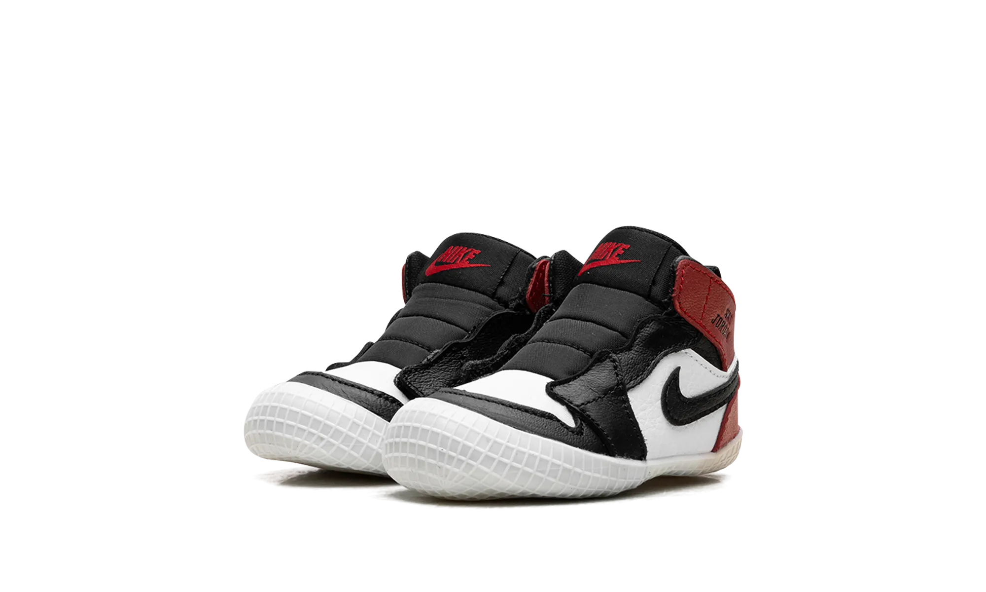 Air Jordan 1 Crib Bootie "Black Toe Reimagined" jordan toddler baby shoes