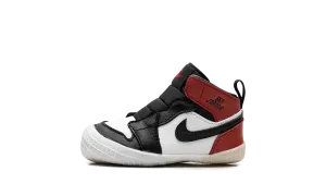 Air Jordan 1 Crib Bootie "Black Toe Reimagined" Jordan Toddler shoes