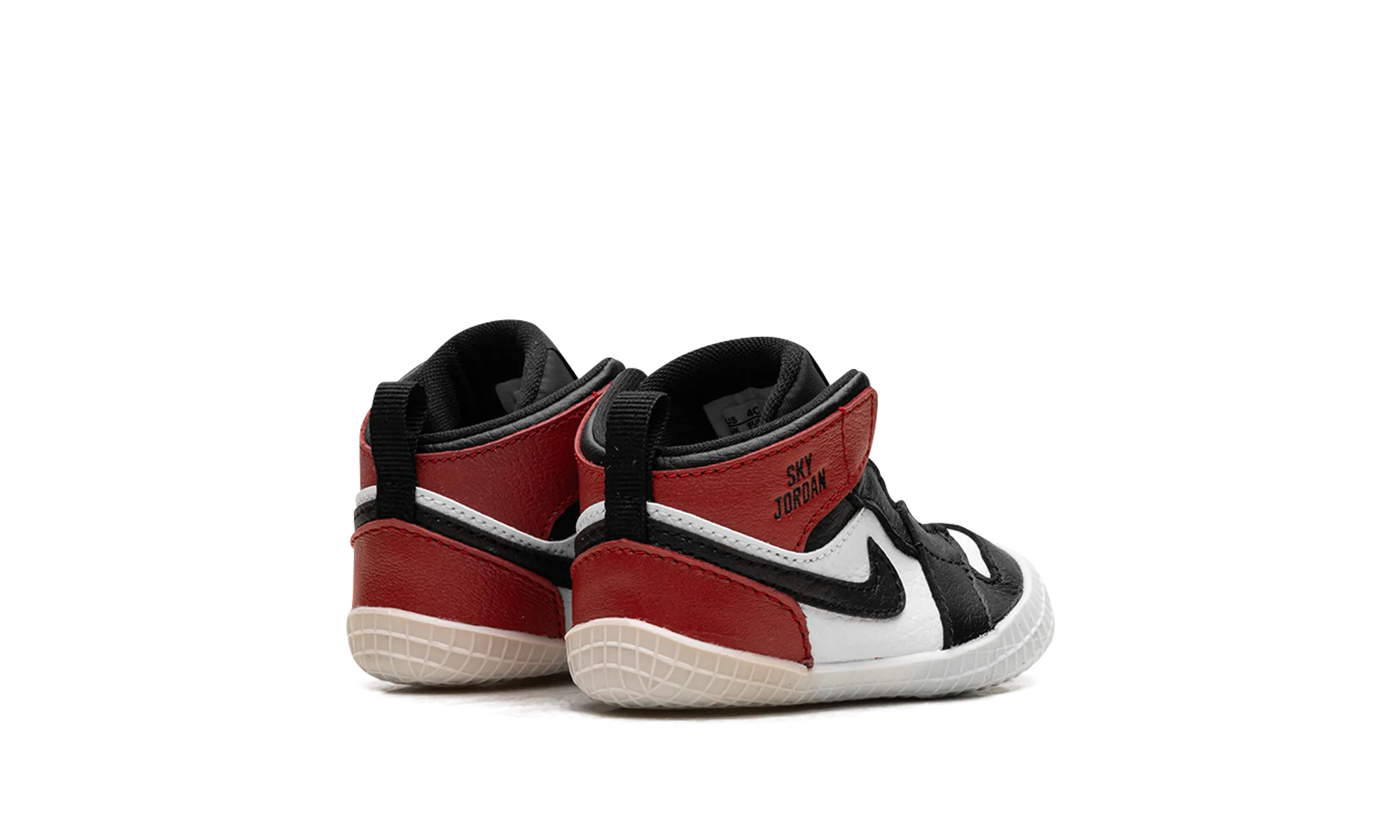 Air Jordan 1 Crib Bootie "Black Toe Reimagined" jordan toddler baby shoes
