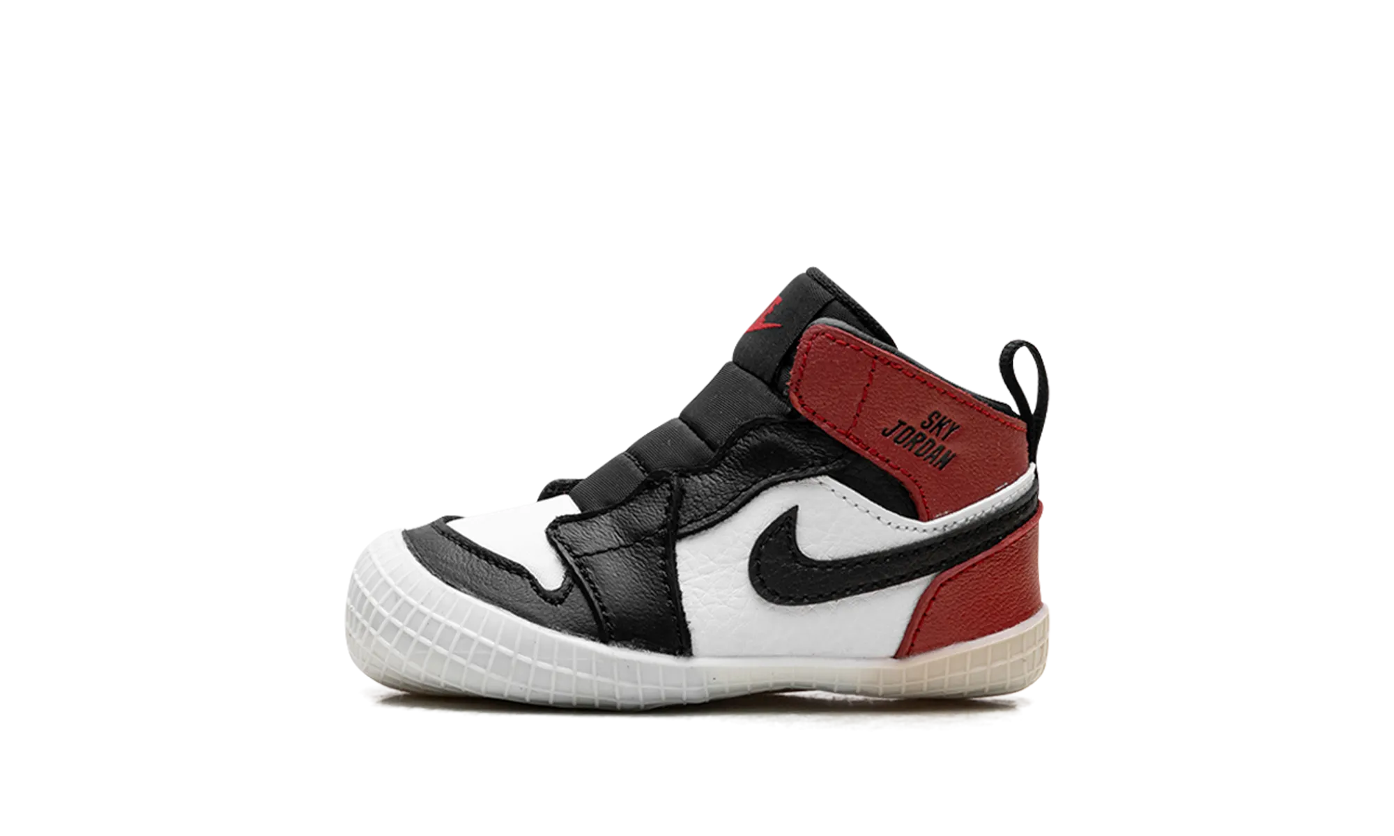 Air Jordan 1 Crib Bootie "Black Toe Reimagined" Jordan Toddler shoes