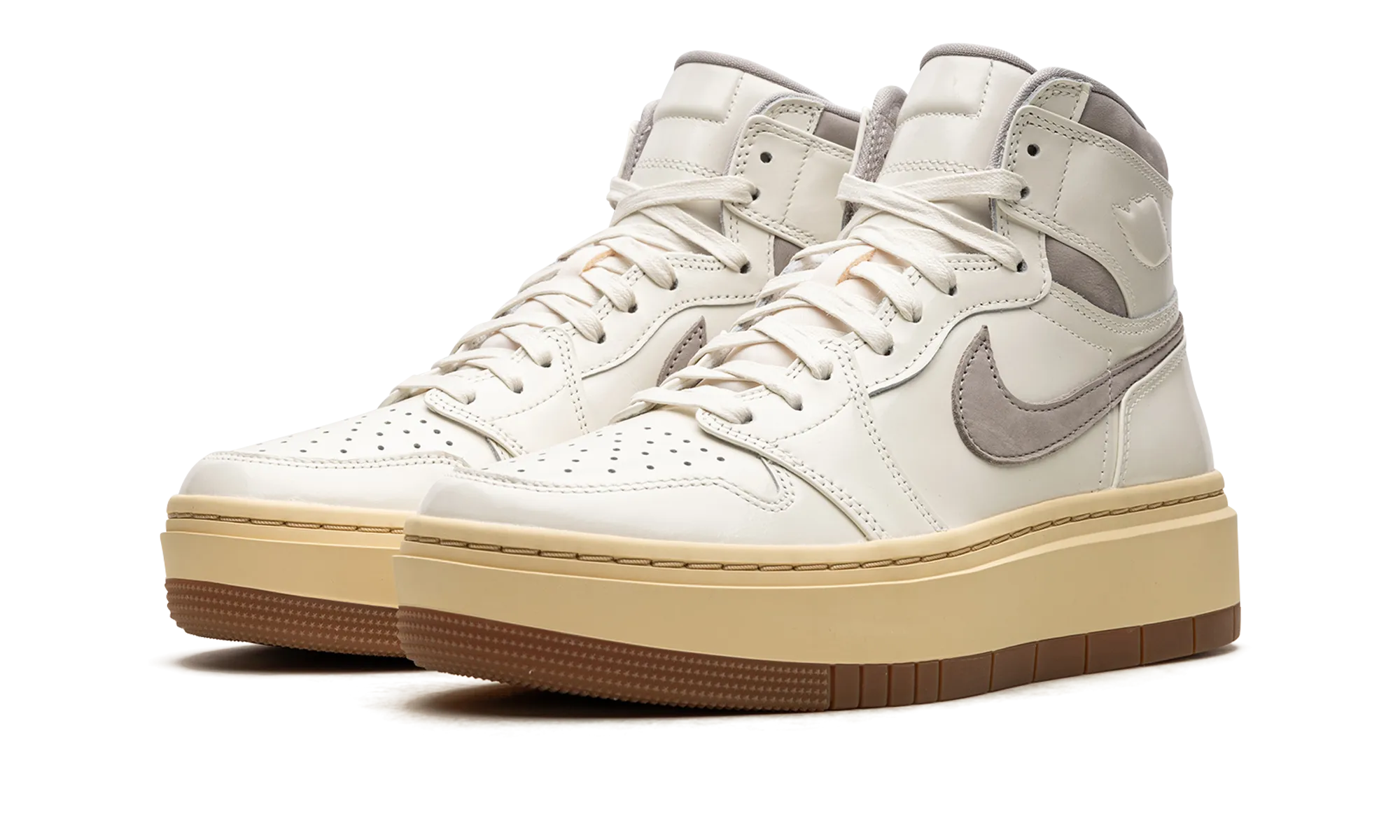 AIR JORDAN 1 ELEVATE HIGH SE WMNS "Sail/Pale Vanilla/Gum Medium Brown/College Grey" jordan classic womens shoes