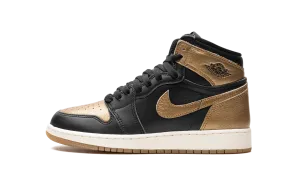 Air Jordan 1 GS "Black Metallic Gold" Jordan Grade School styles