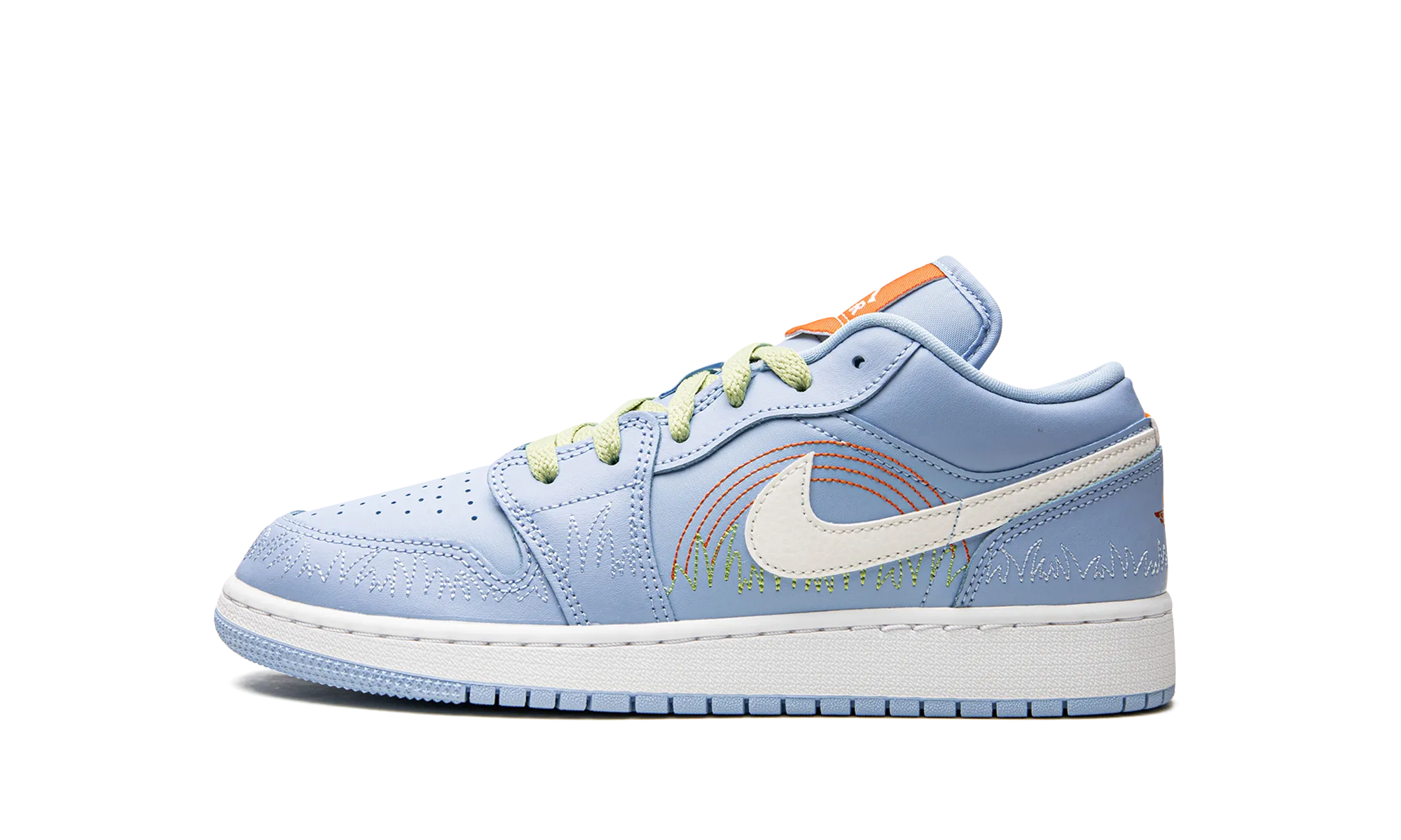 Air Jordan 1 GS "Blue Stitch" Jordan Grade School shoes
