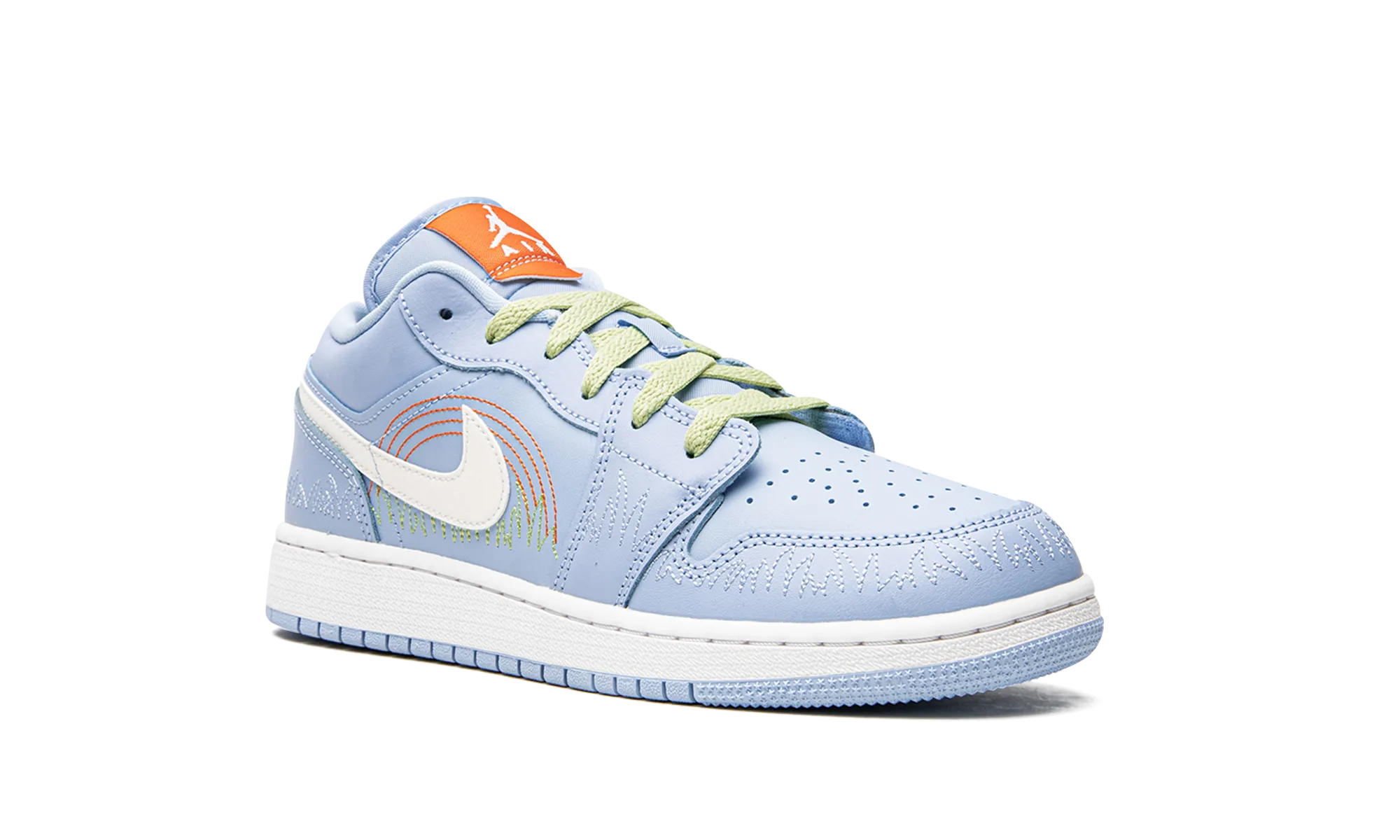 Air Jordan 1 GS "Blue Stitch" jordan grade school sneakers