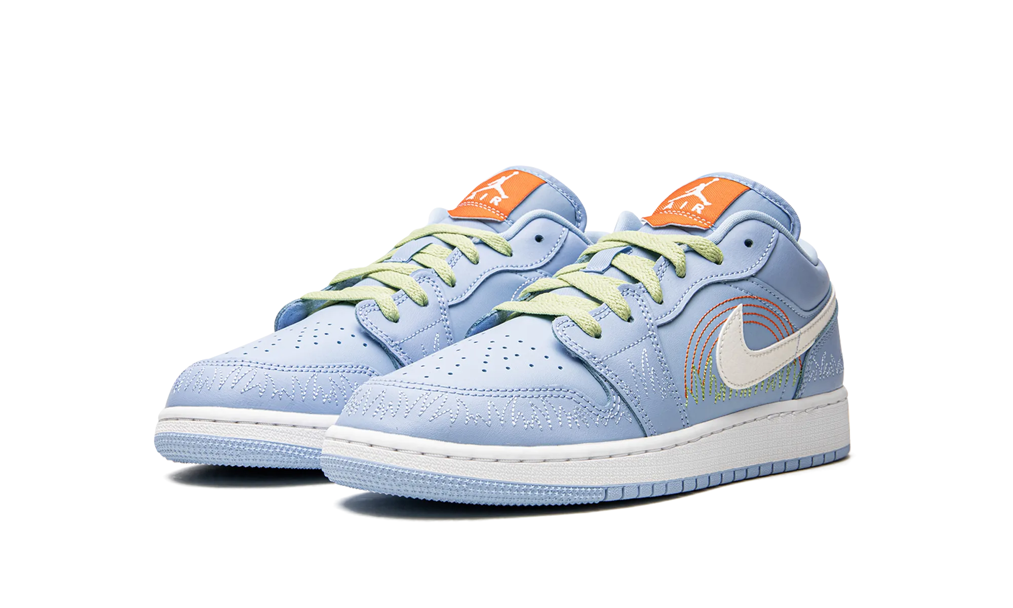 Air Jordan 1 GS "Blue Stitch" jordan grade school sneakers