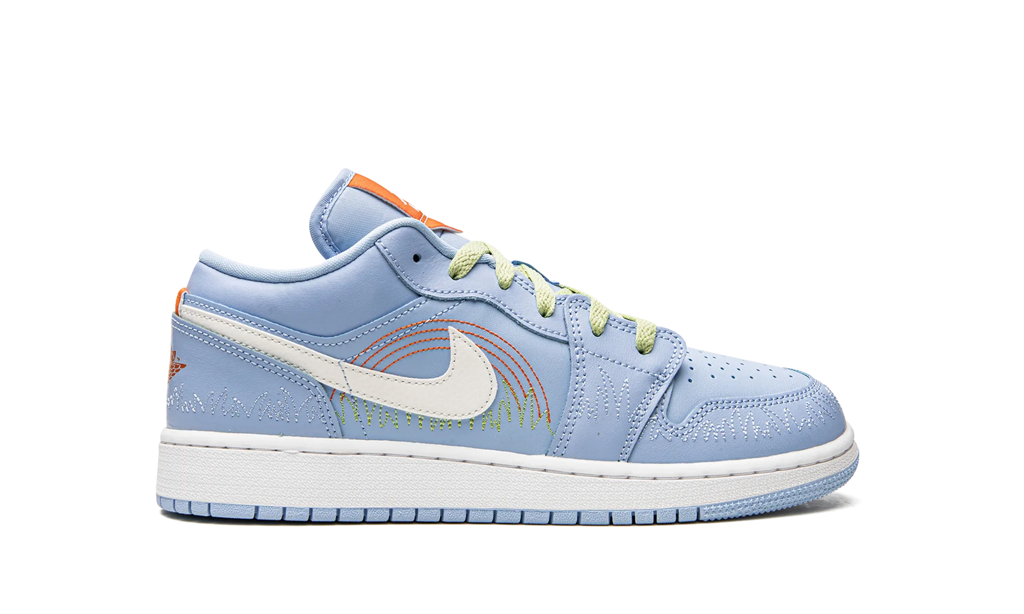Air Jordan 1 GS "Blue Stitch" jordan grade school sneakers