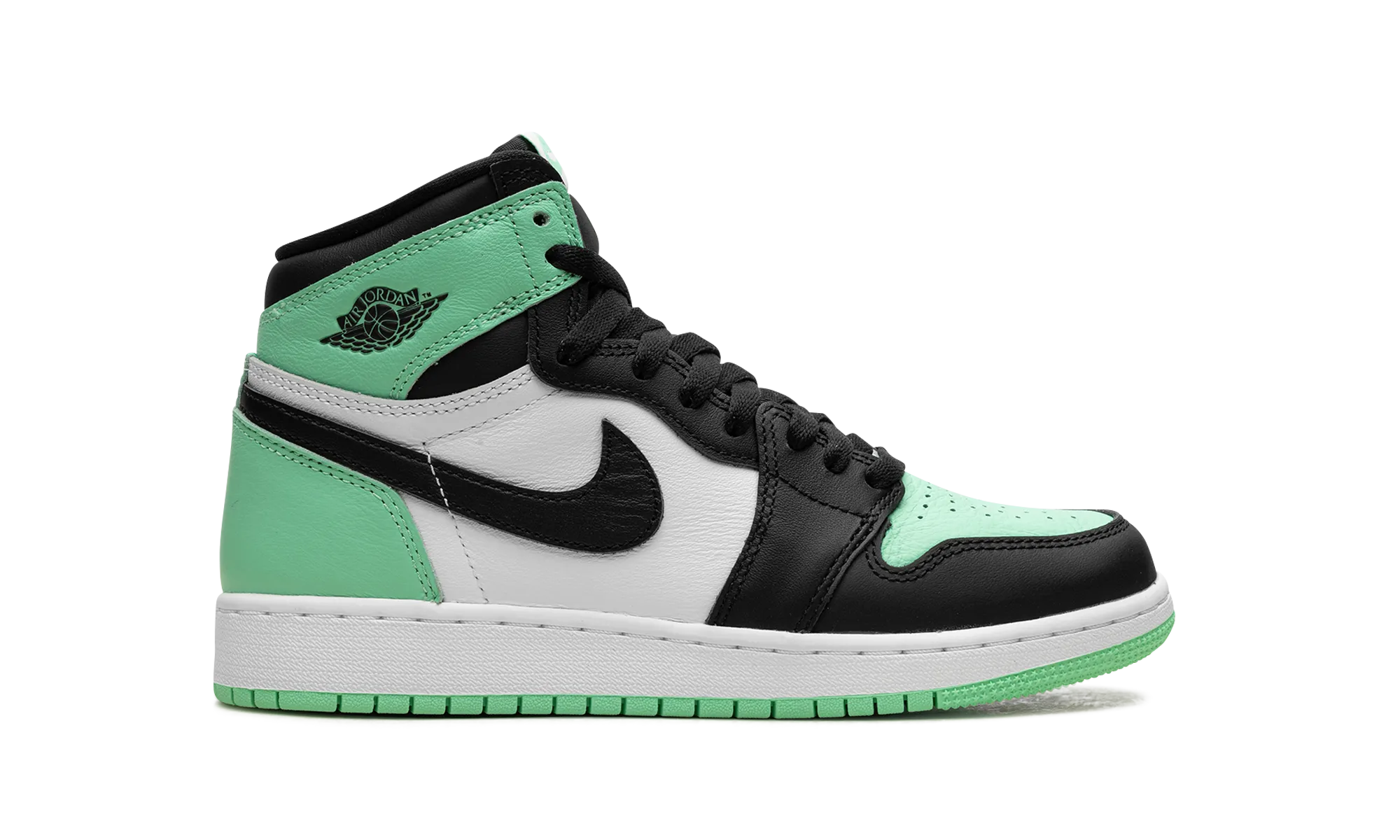 Air Jordan 1 GS "Green Glow" jordan school kids shoes