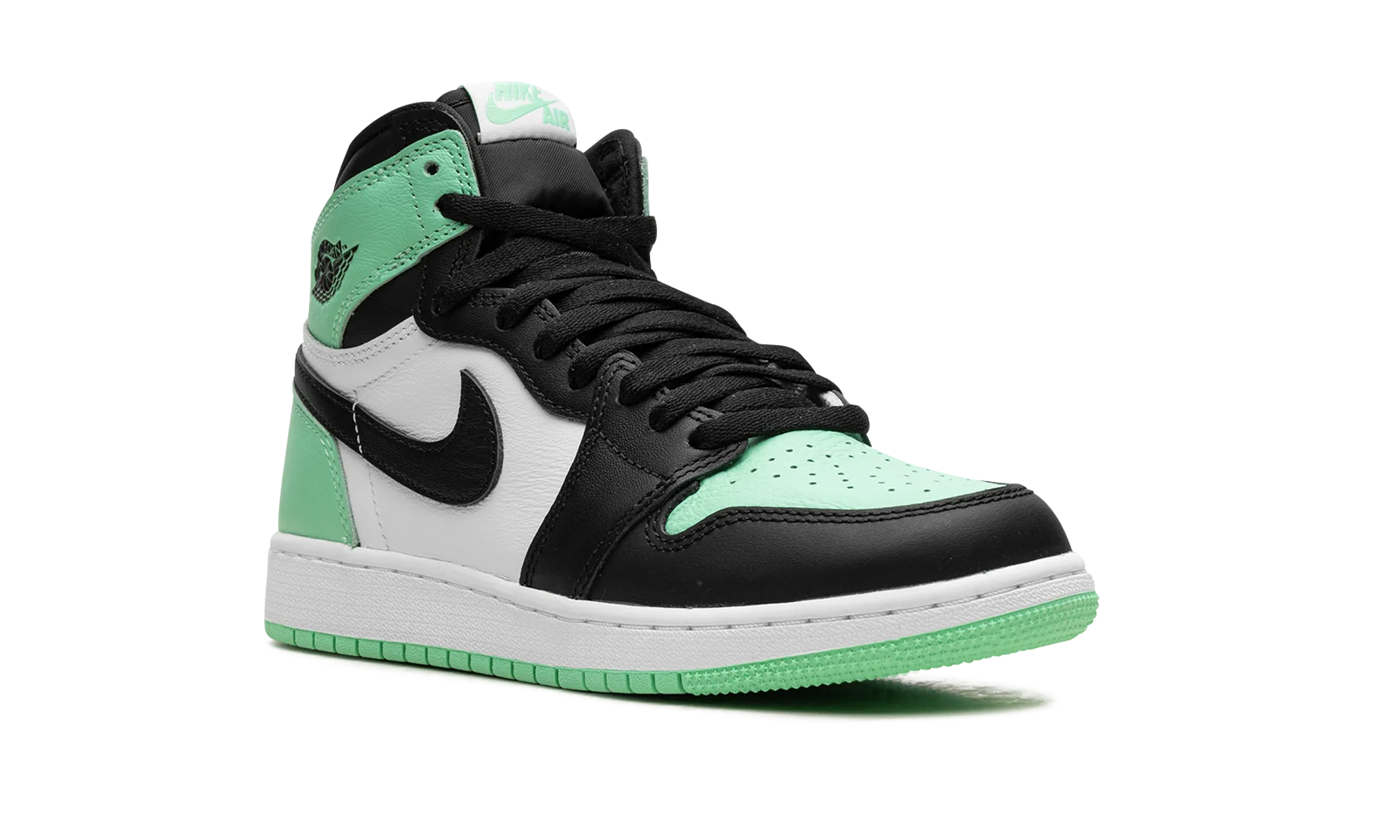 Air Jordan 1 GS "Green Glow" jordan school kids shoes