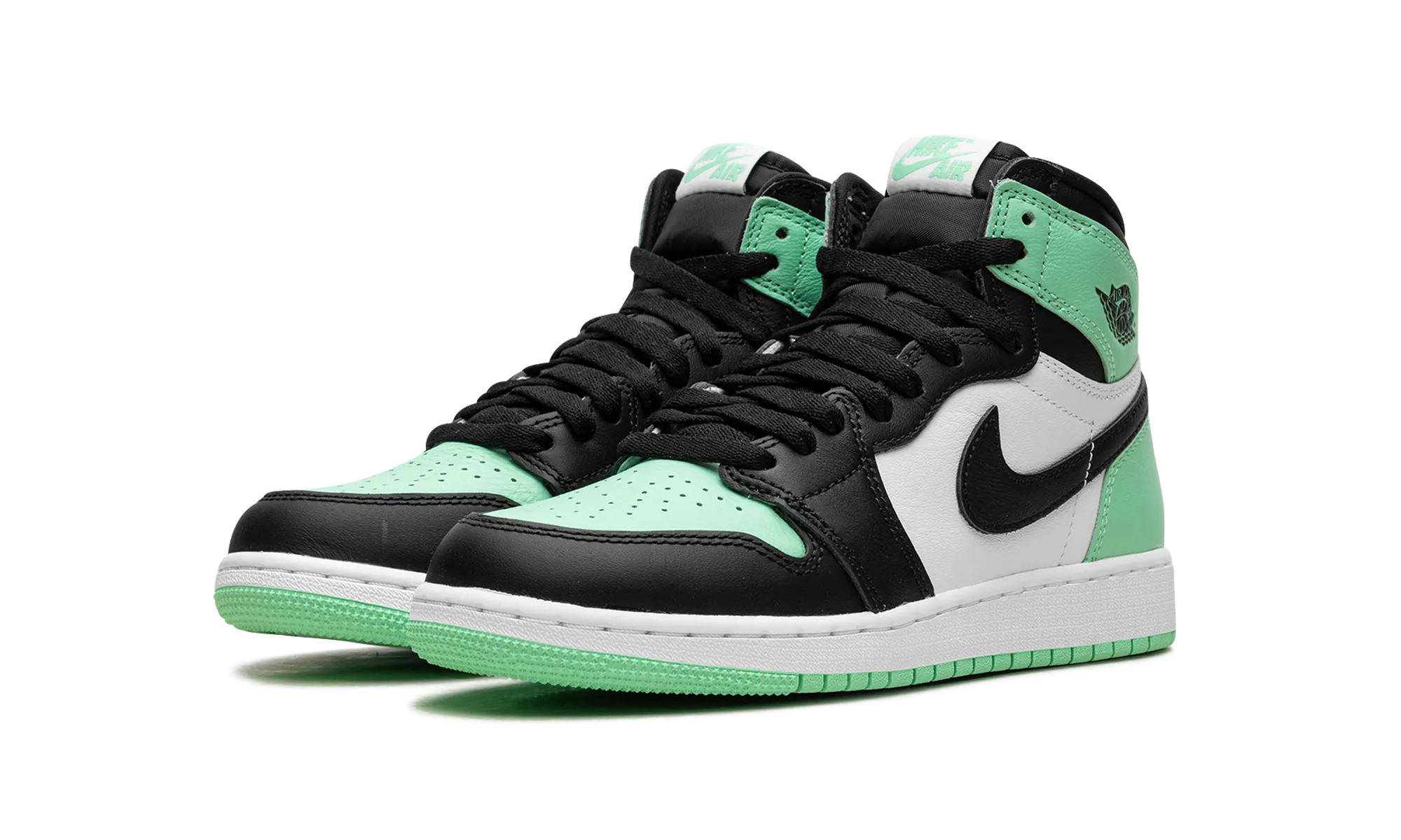Air Jordan 1 GS "Green Glow" jordan school kids shoes