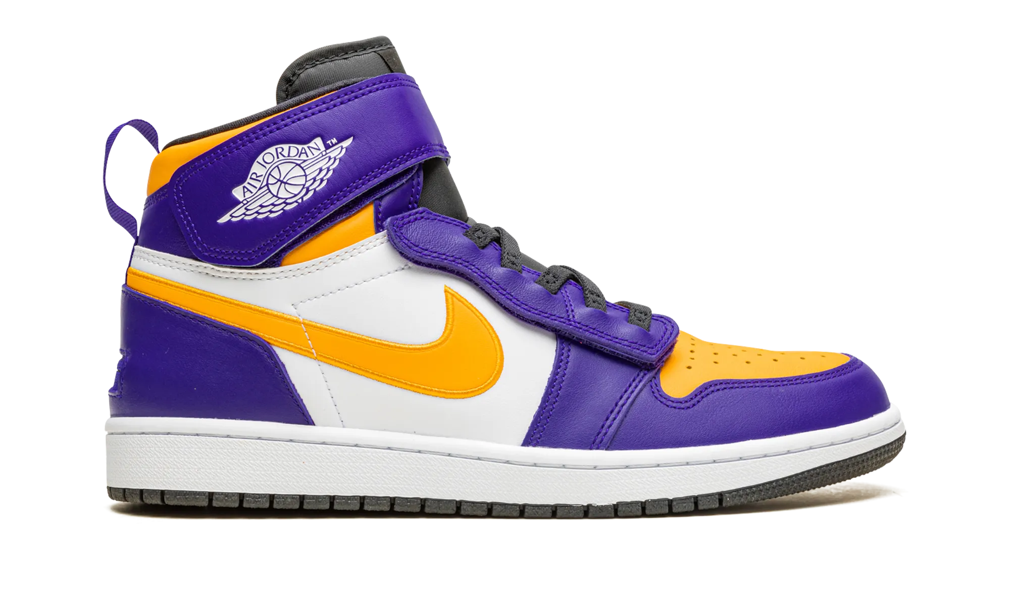 Air Jordan 1 Hi Flyease "LAKERS" jordan mens sport sneakers