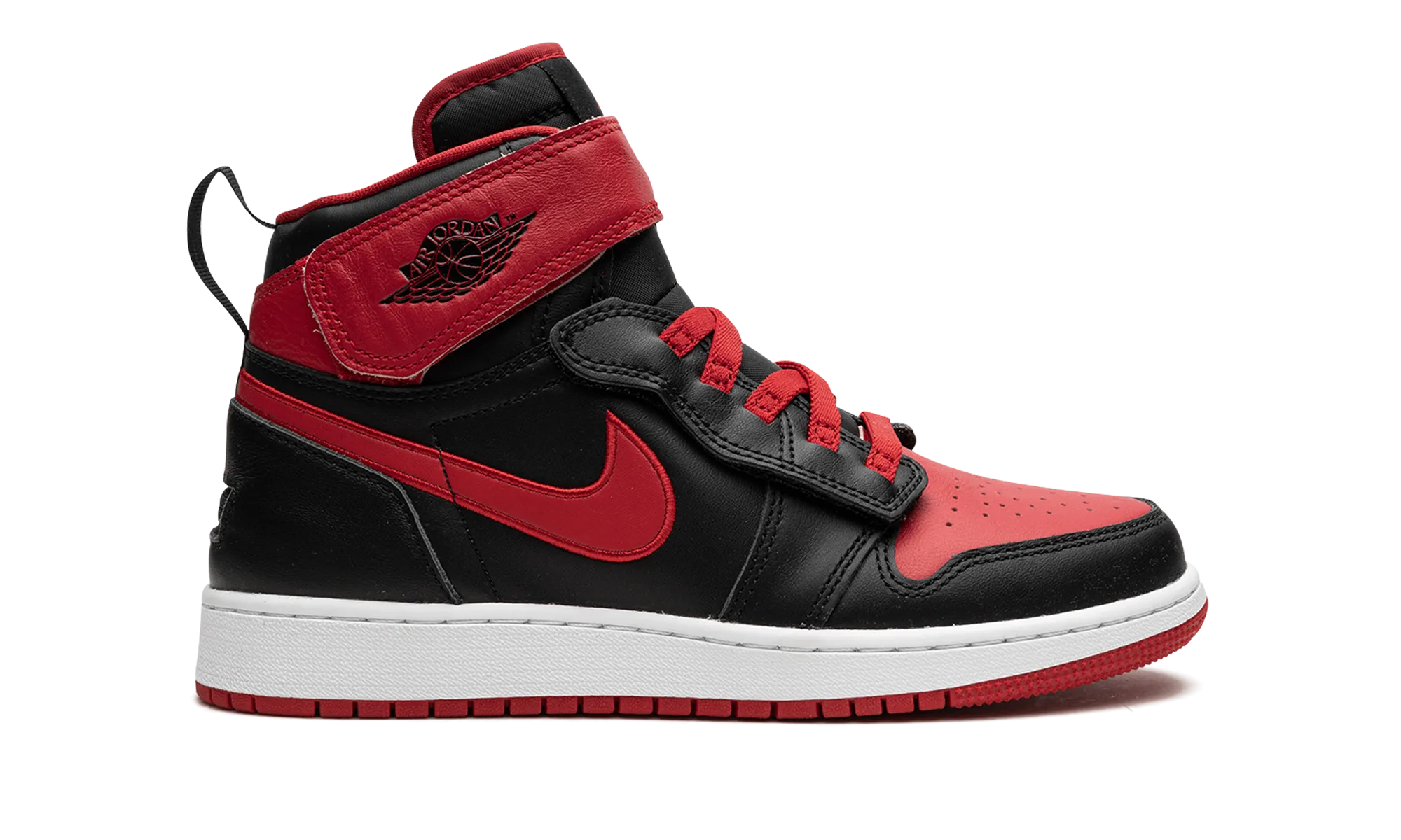 Air Jordan 1 High FlyEase GS "Bred" jordan school kids shoes