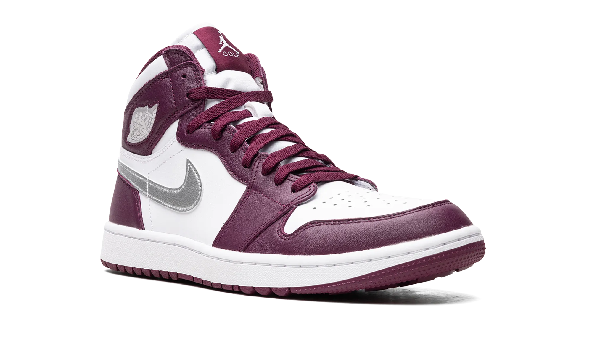 Air Jordan 1 High Golf "Bordeaux" jordan mens sport sneakers