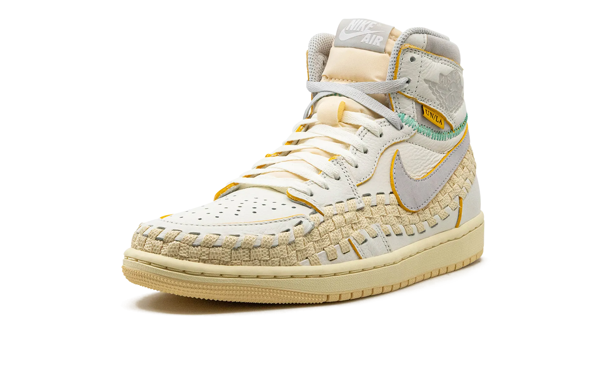Air Jordan 1 High OG "Union x Bephie's Beauty Supply - Woven Sail" jordan premium mens sneakers