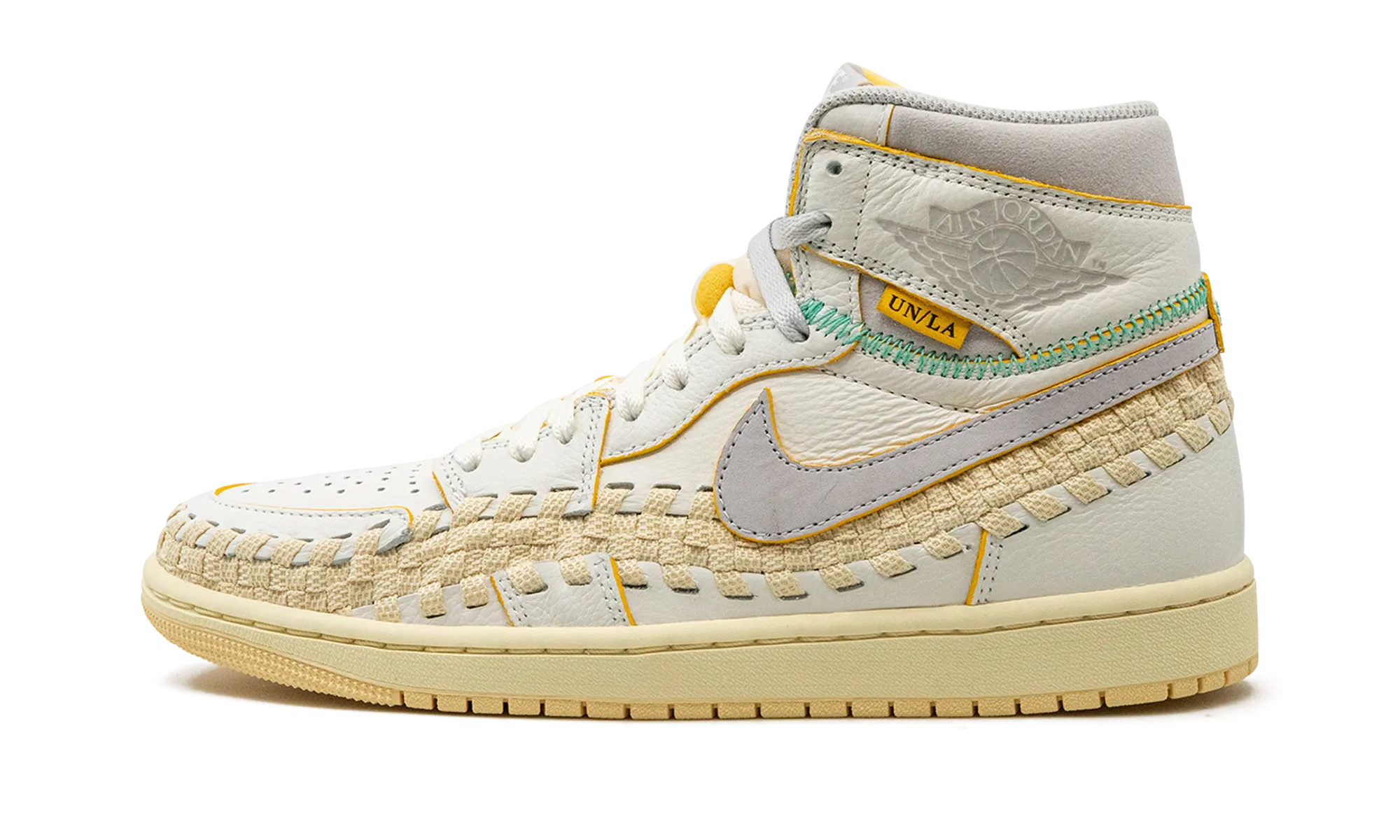 Air Jordan 1 High OG "Union x Bephie's Beauty Supply - Woven Sail" Jordan Men's sneakers
