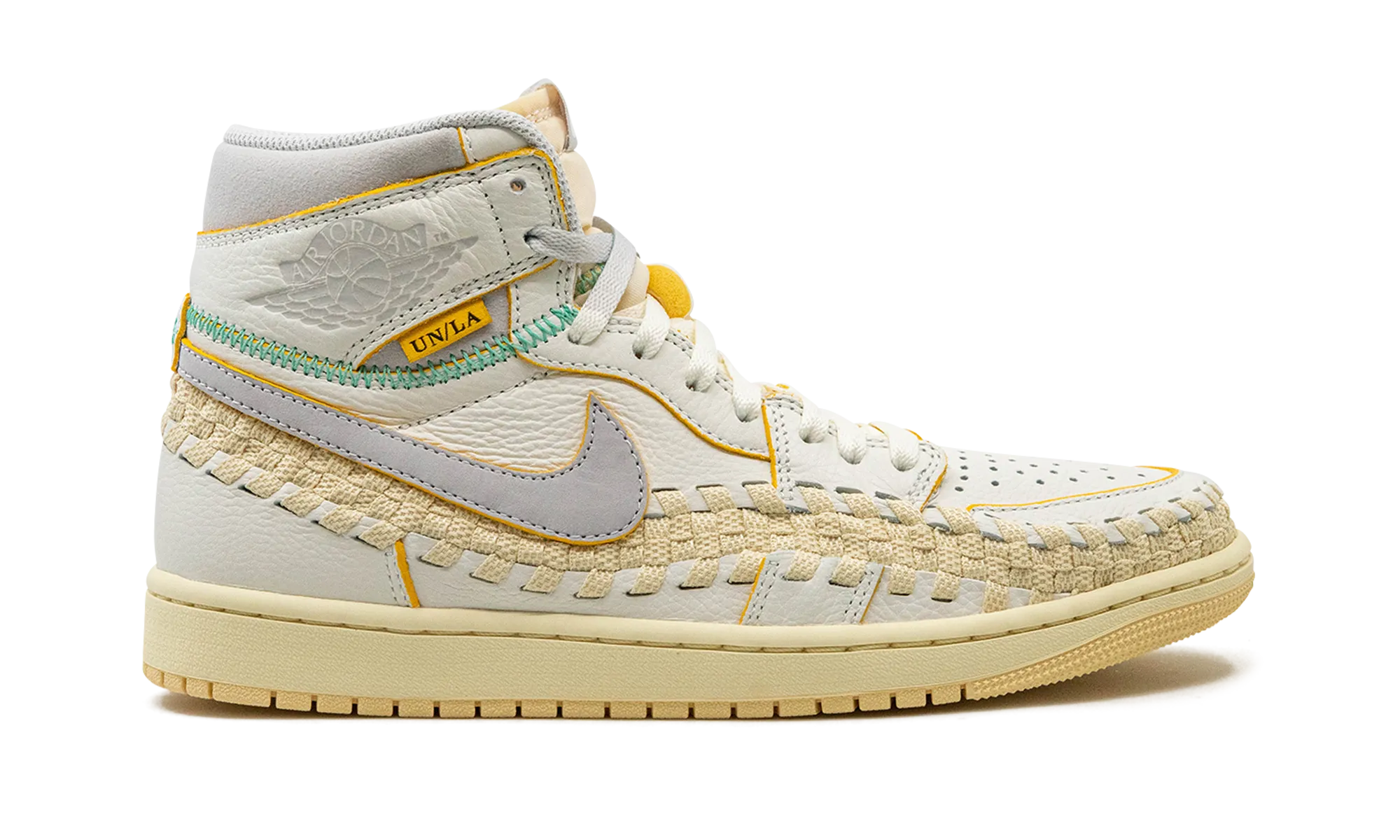 Air Jordan 1 High OG "Union x Bephie's Beauty Supply - Woven Sail" jordan premium mens sneakers