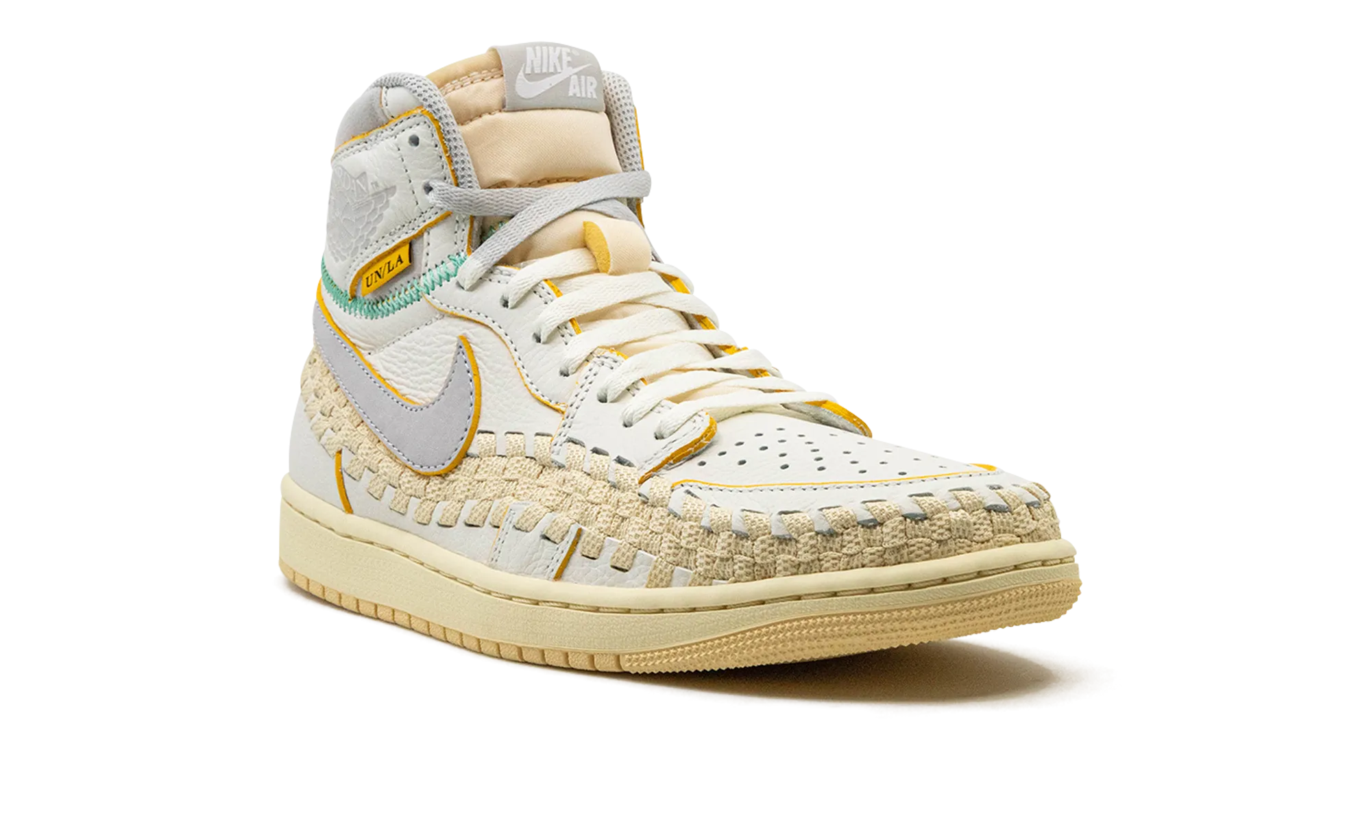 Air Jordan 1 High OG "Union x Bephie's Beauty Supply - Woven Sail" jordan premium mens sneakers