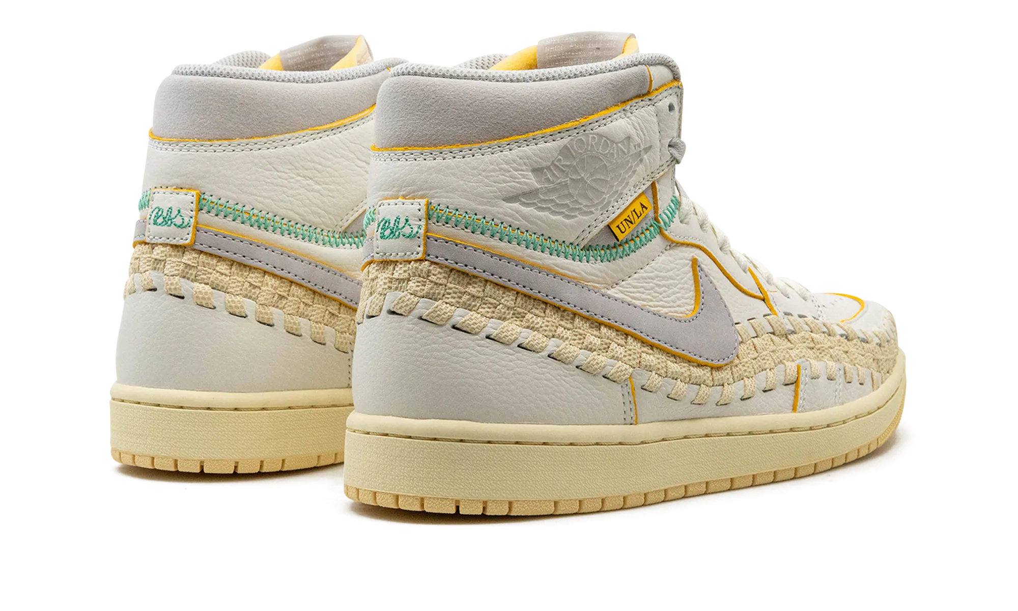 Air Jordan 1 High OG "Union x Bephie's Beauty Supply - Woven Sail" jordan premium mens sneakers