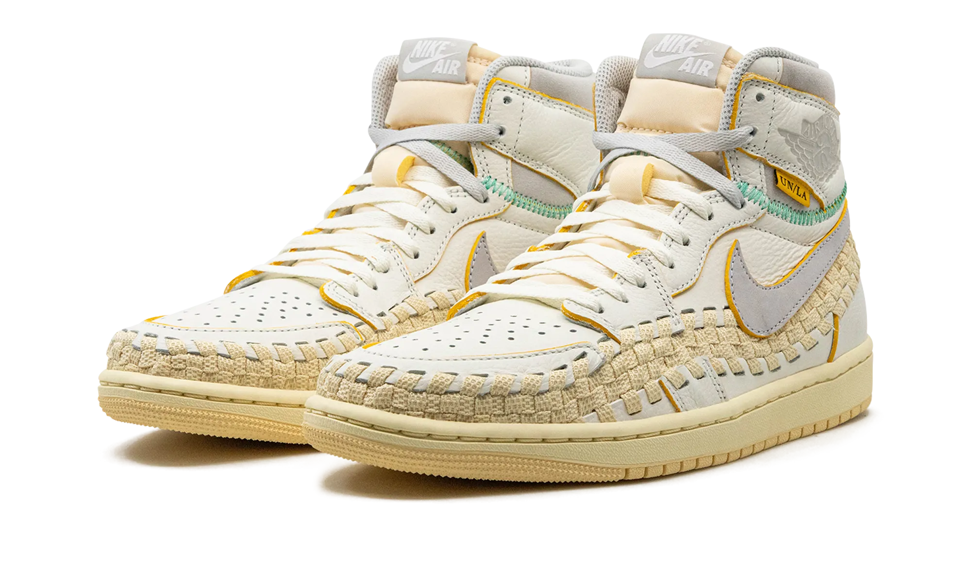 Air Jordan 1 High OG "Union x Bephie's Beauty Supply - Woven Sail" jordan premium mens sneakers