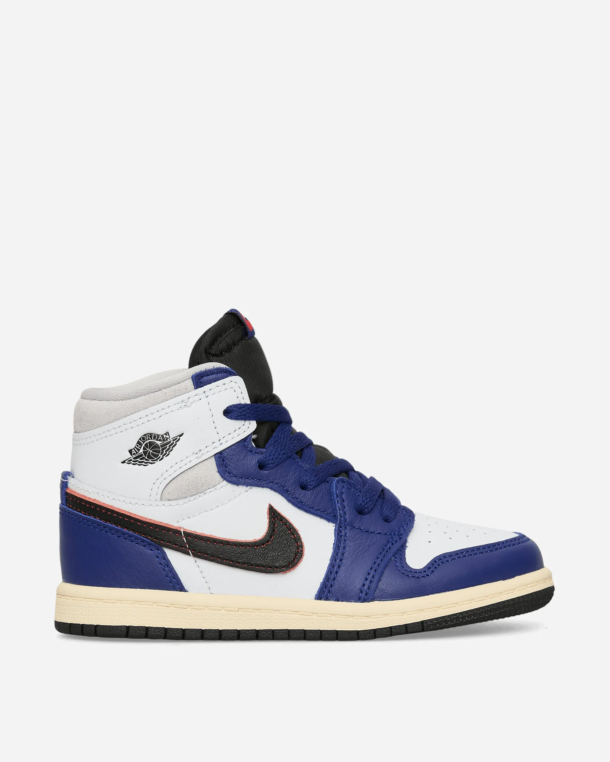 Air Jordan 1 High OG 'Rare Air' (TD) Sneakers White / Deep Royal Blue Flexible Shoes