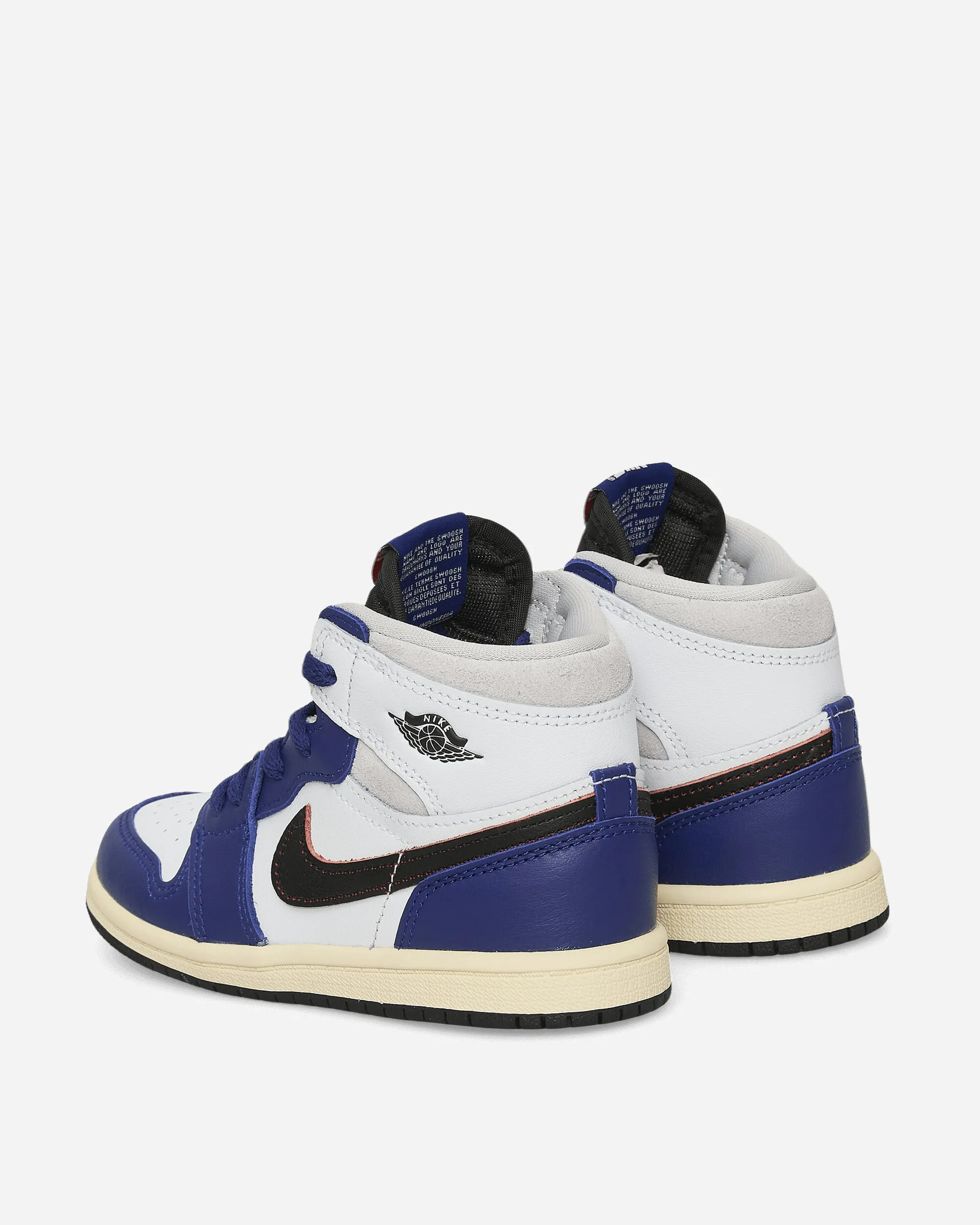 Air Jordan 1 High OG 'Rare Air' (TD) Sneakers White / Deep Royal Blue Flexible Shoes