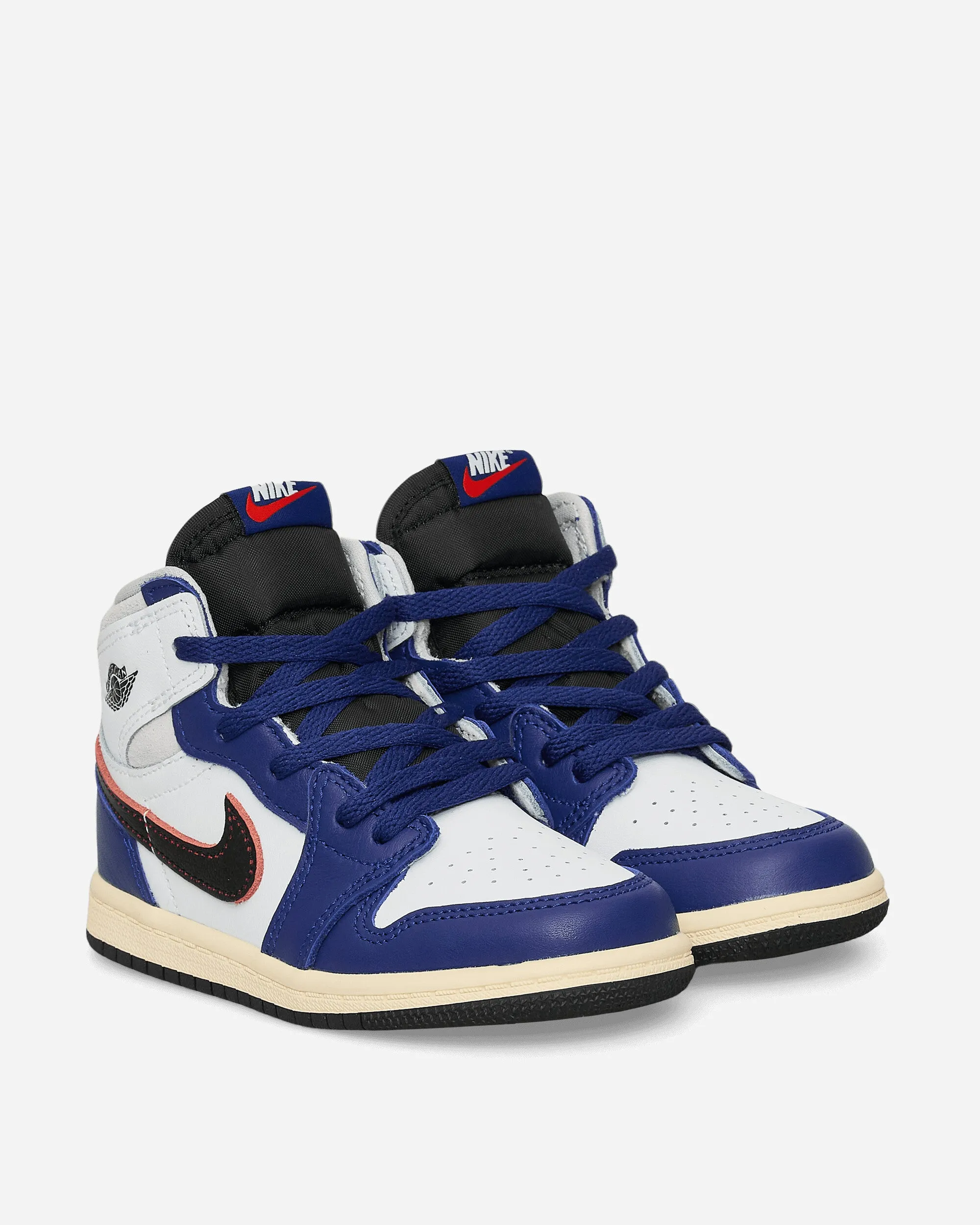 Air Jordan 1 High OG 'Rare Air' (TD) Sneakers White / Deep Royal Blue Flexible Shoes