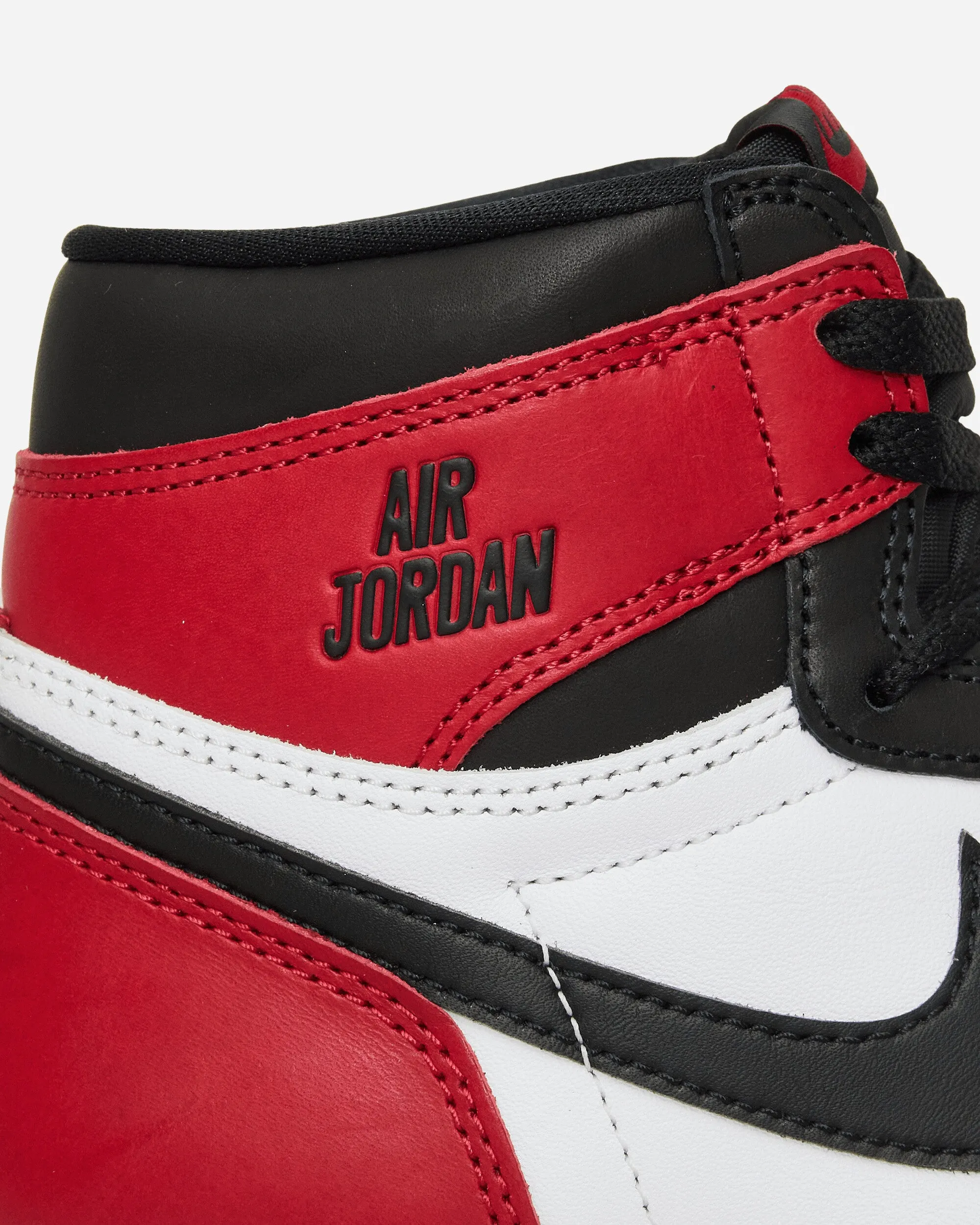 Air Jordan 1 High OG Sneakers Black Toe Flexible Shoes
