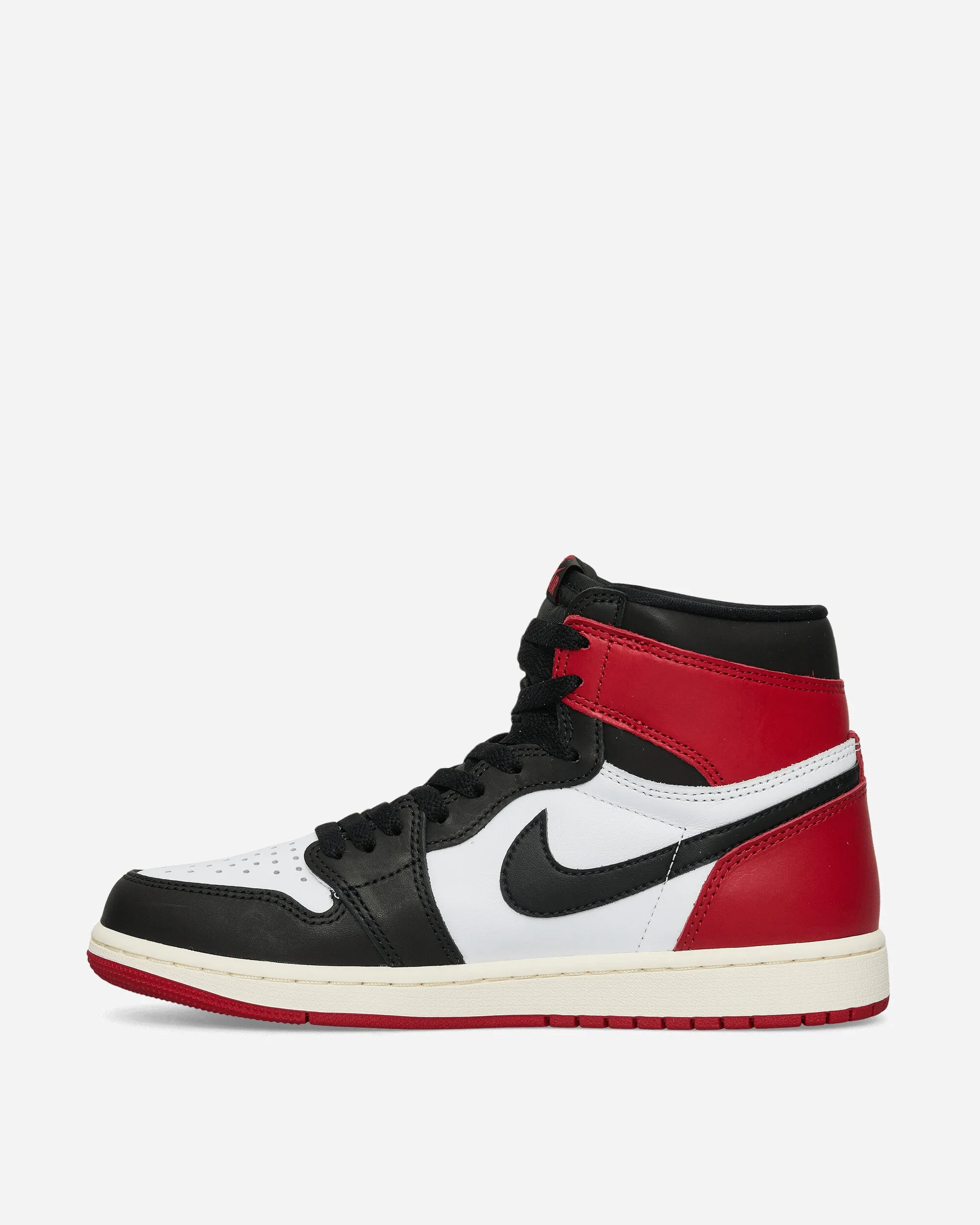 Air Jordan 1 High OG Sneakers Black Toe Flexible Shoes