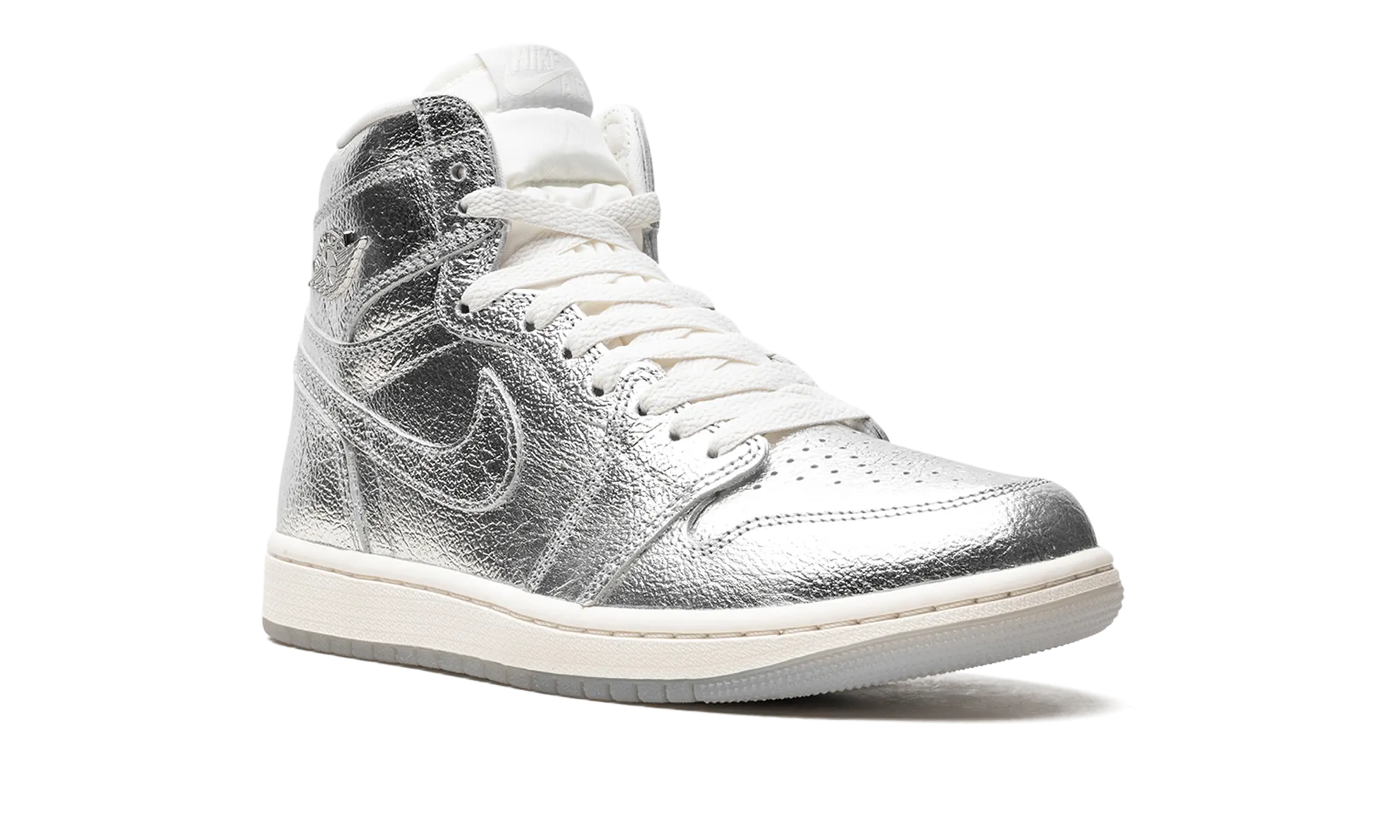 Air Jordan 1 High OG WMNS "Metallic Silver" jordan womens sporty sneakers