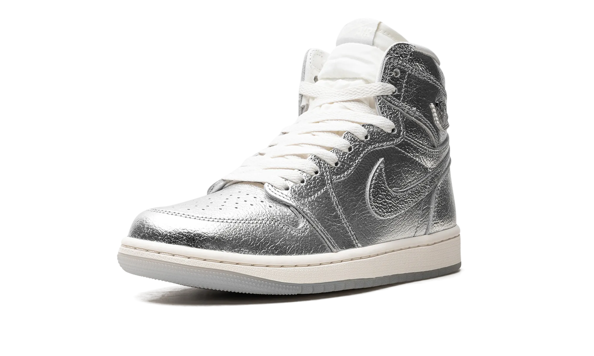 Air Jordan 1 High OG WMNS "Metallic Silver" jordan womens sporty sneakers