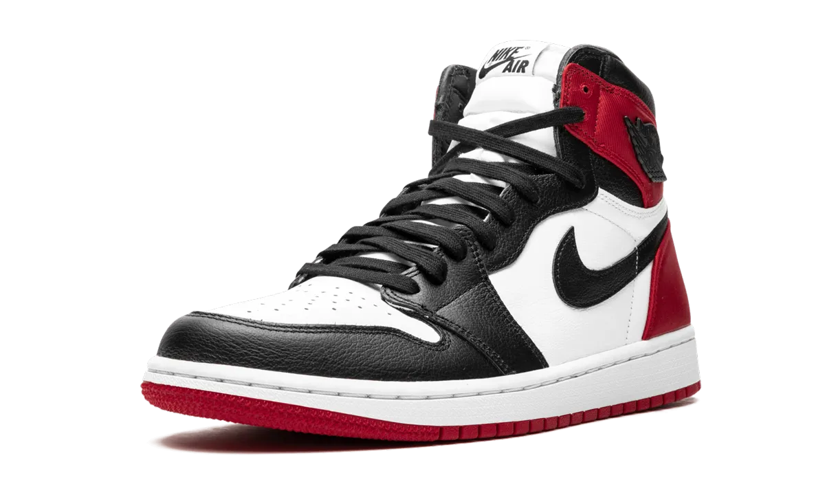 AIR JORDAN 1 HIGH OG WMNS "Satin Black Toe" jordan womens sporty sneakers